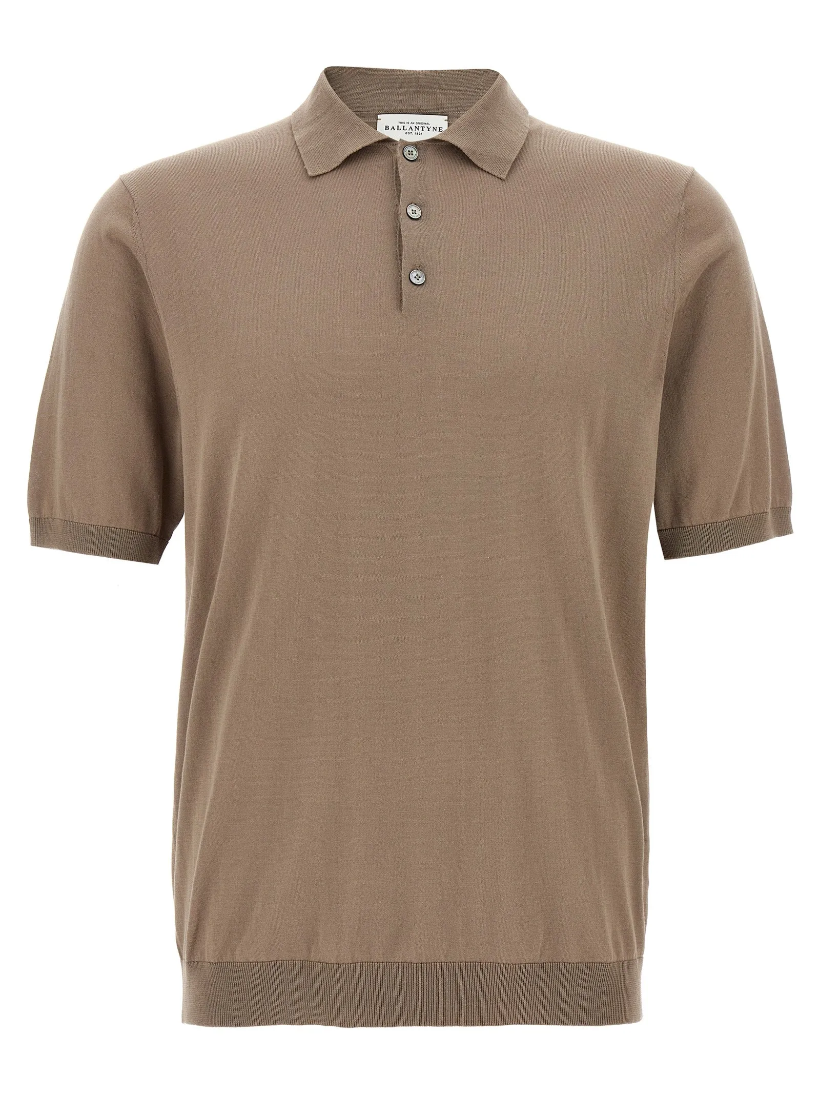 Ultralight Cotton Shirt Polo Beige