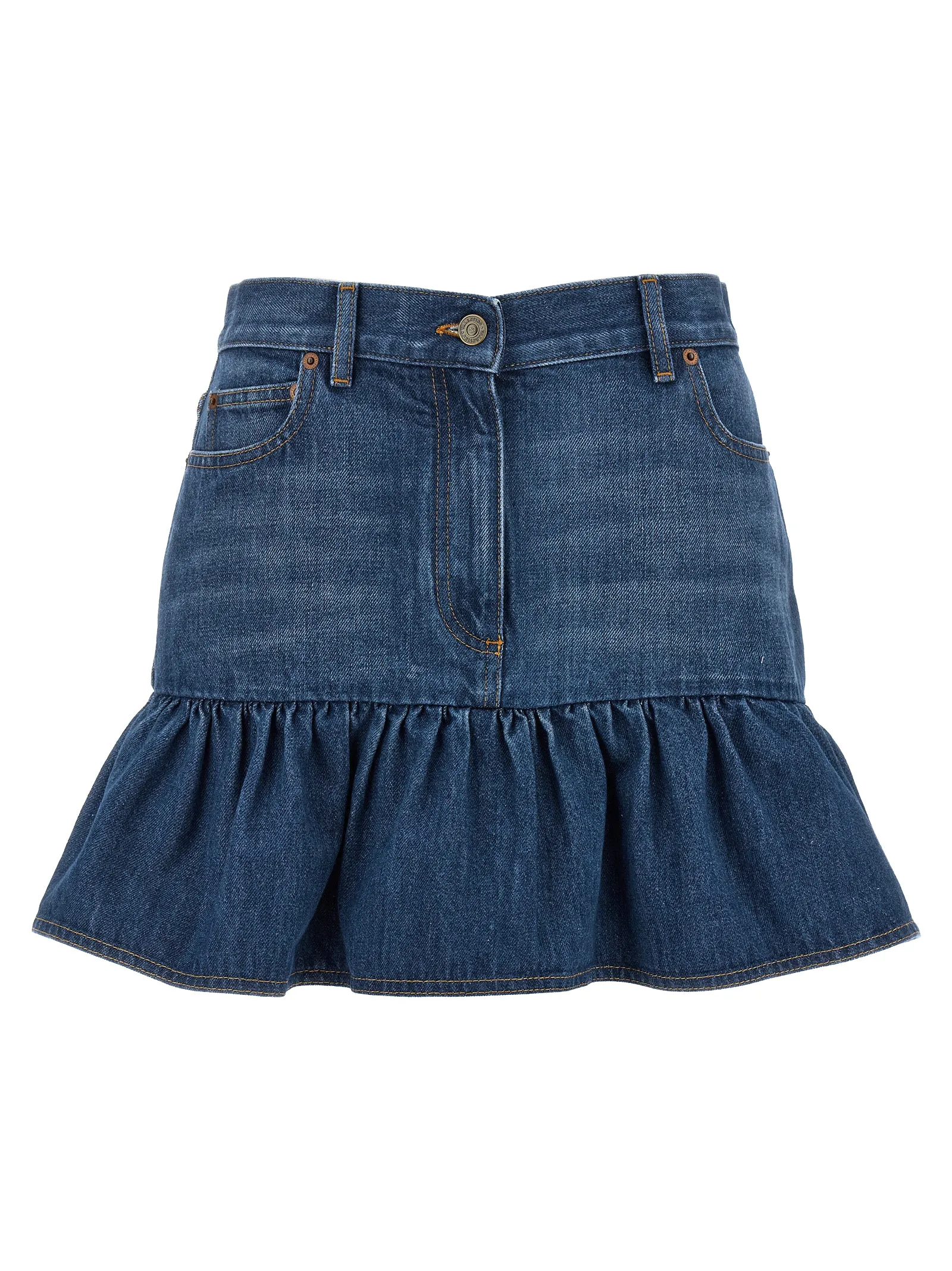 Denim Skirt Gonne Celeste