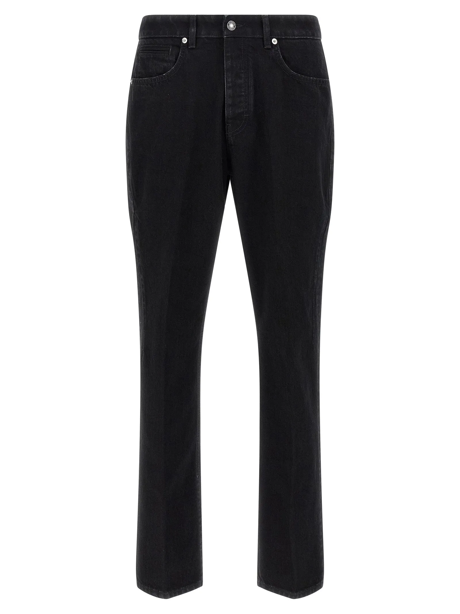 Straight Leg Jeans Nero