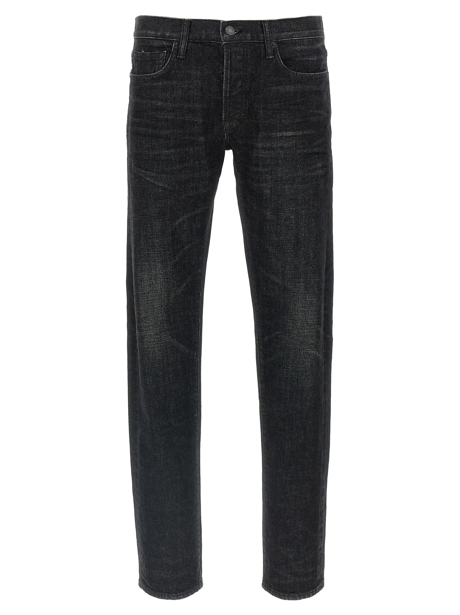 Stonewashed Jeans Nero