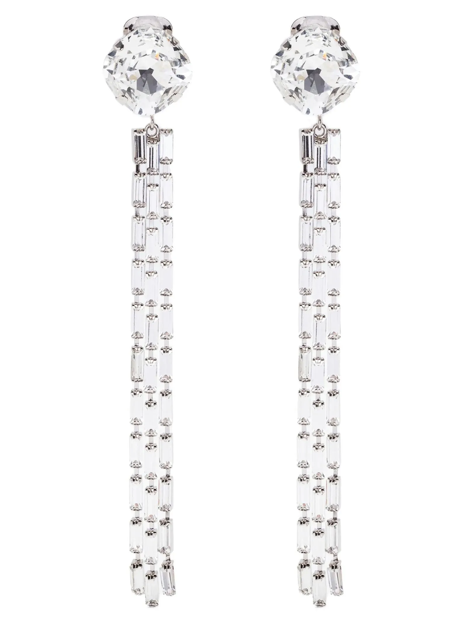 Fringed Earrings Gioielli Silver