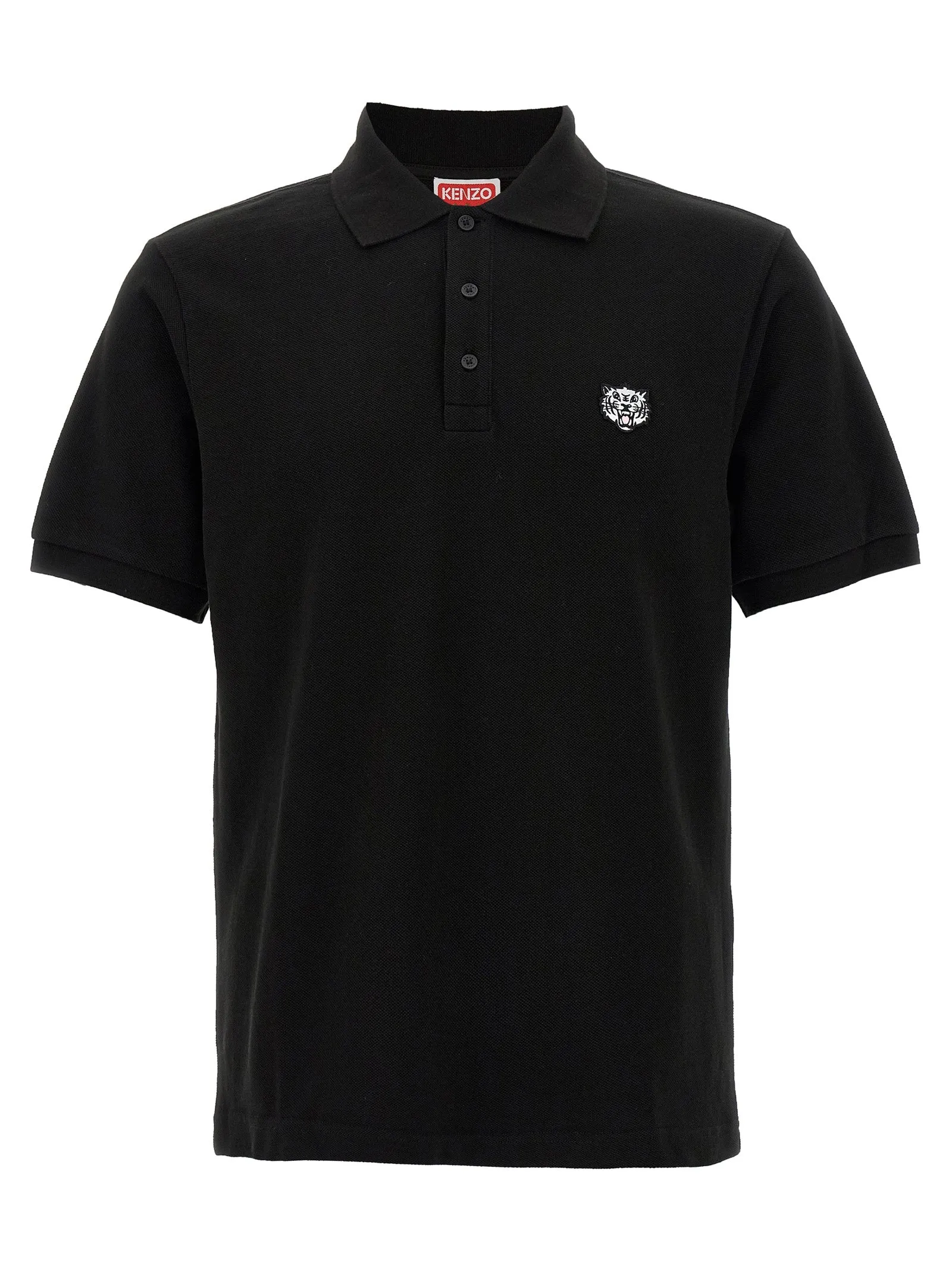 Kenzo Happy Tiger Polo Nero