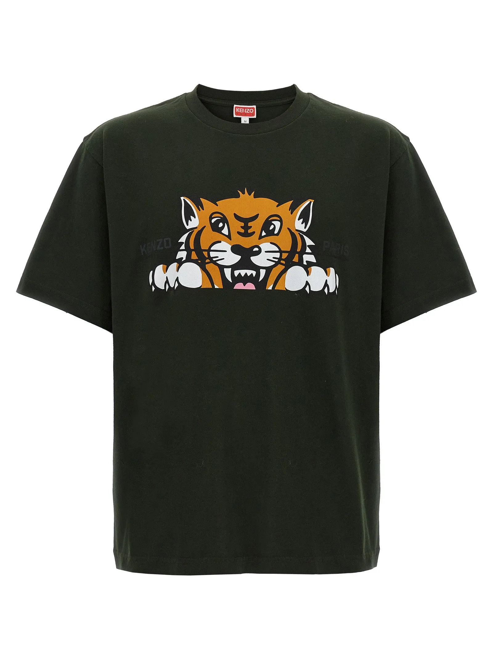 Kenzo Happy Tiger T Shirt Verde