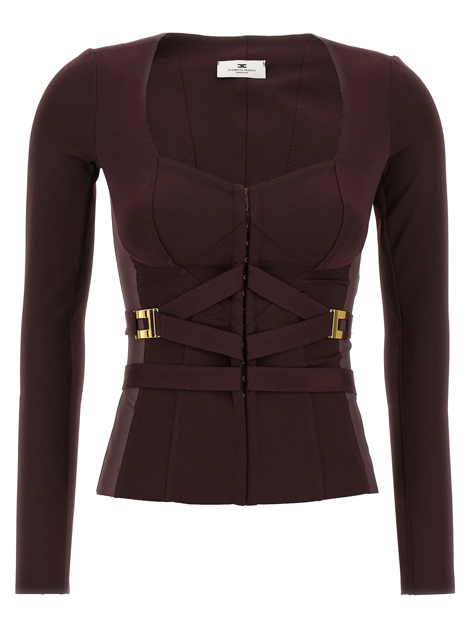 Bustier Blazer Blazers Bordeaux