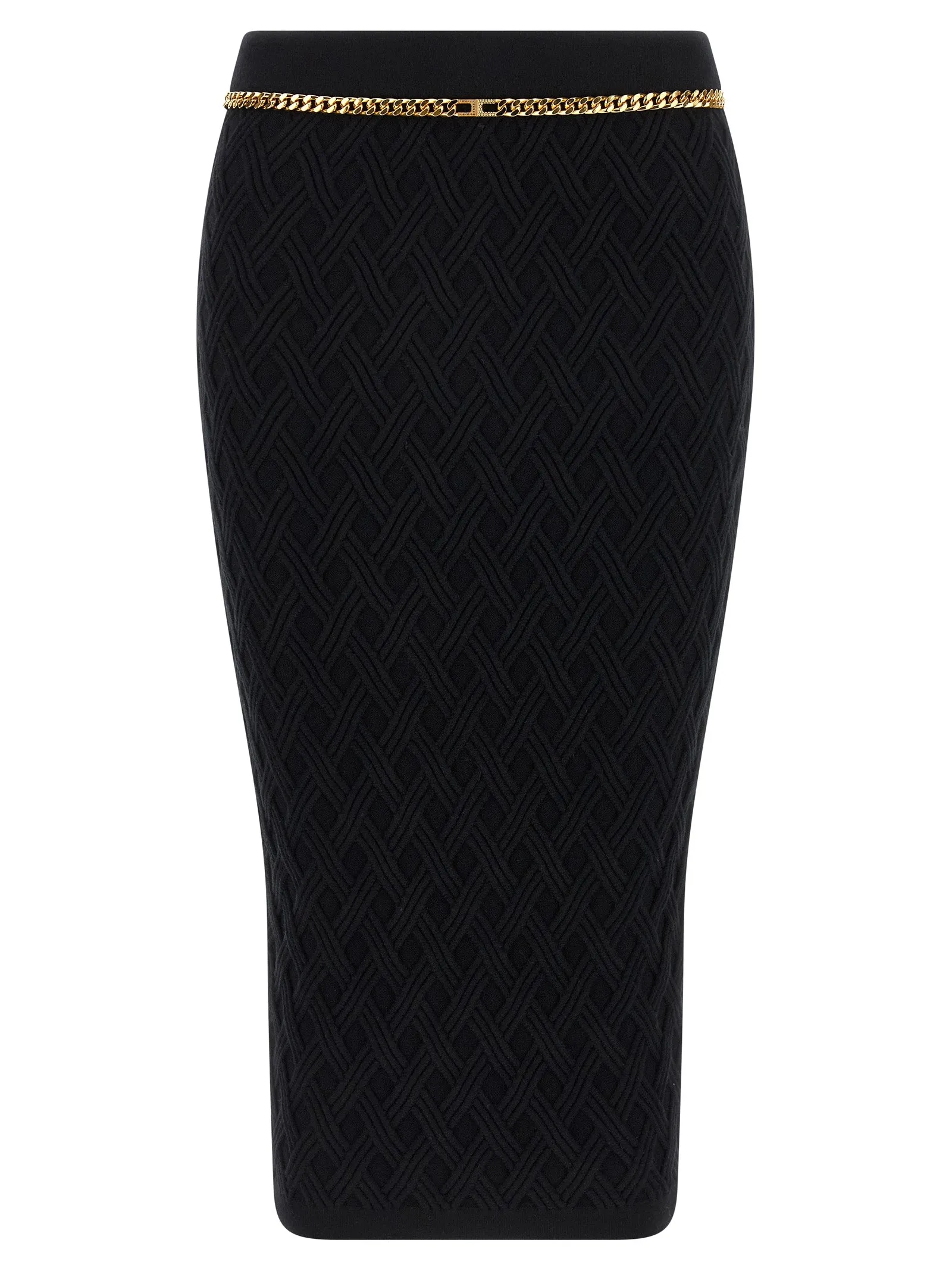 Diamond Skirt Gonne Nero