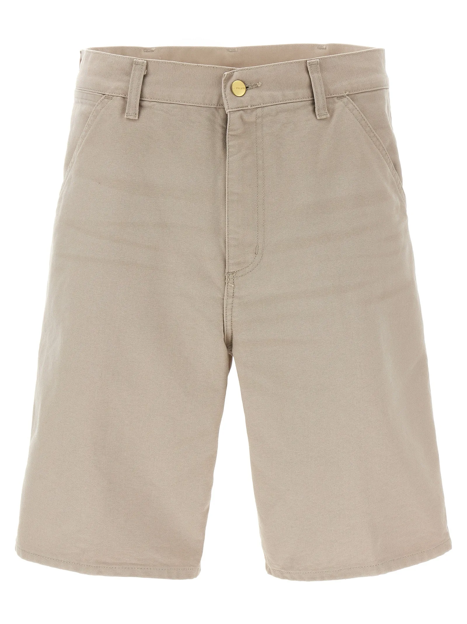 Single Knee Bermuda E Short Beige