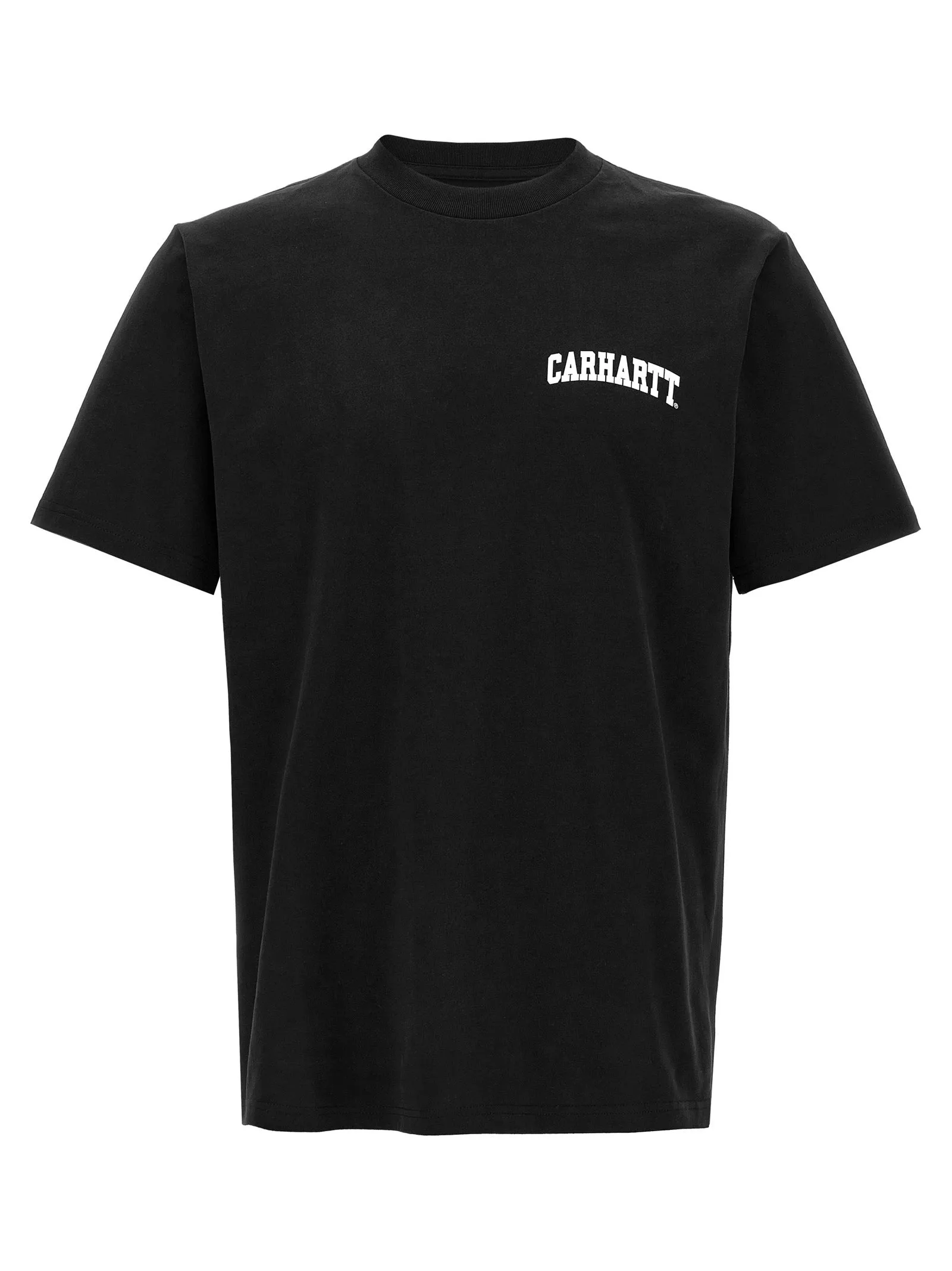 University Script T Shirt Bianco/Nero