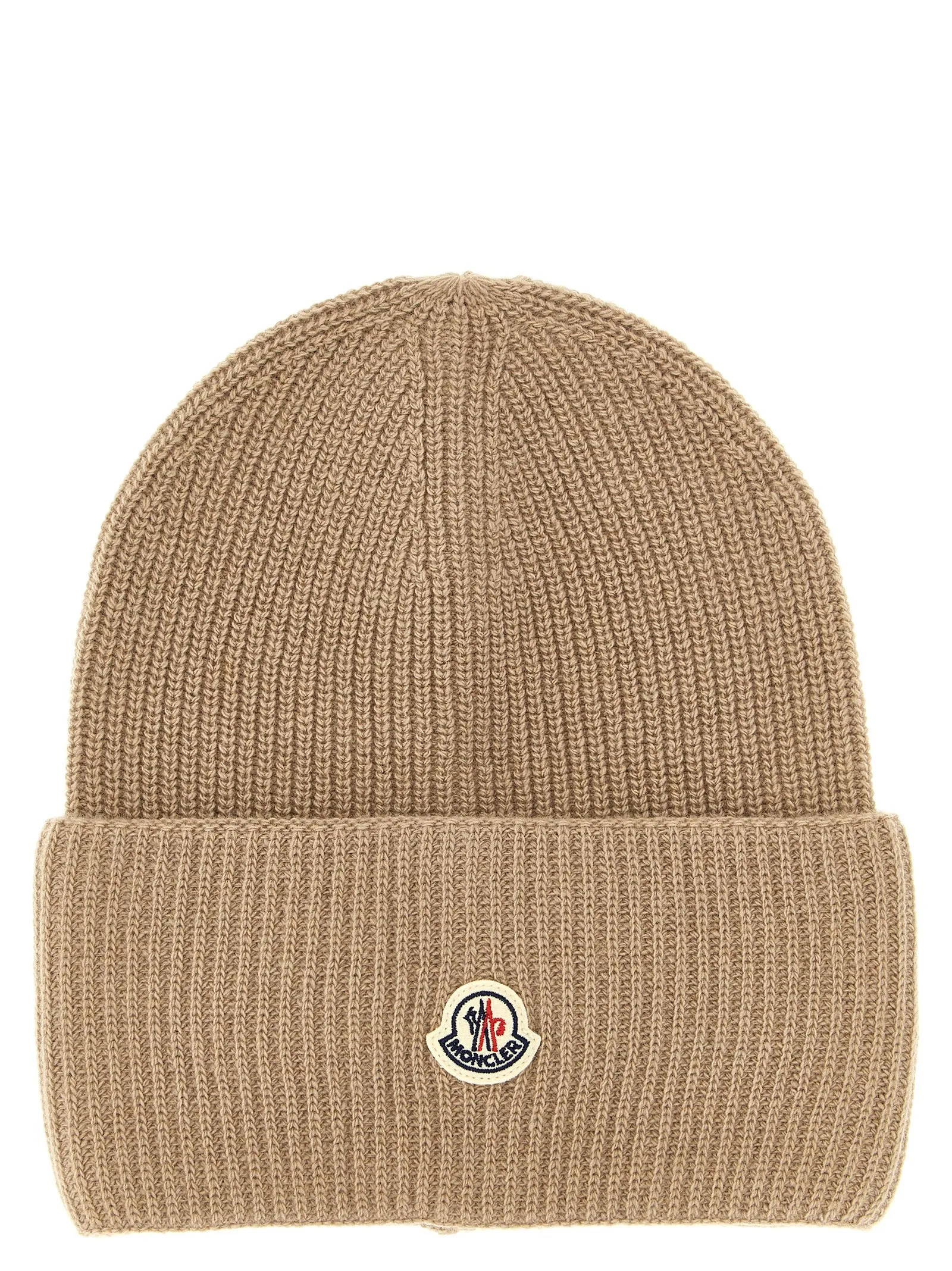 Wool Beanie Cappelli Beige
