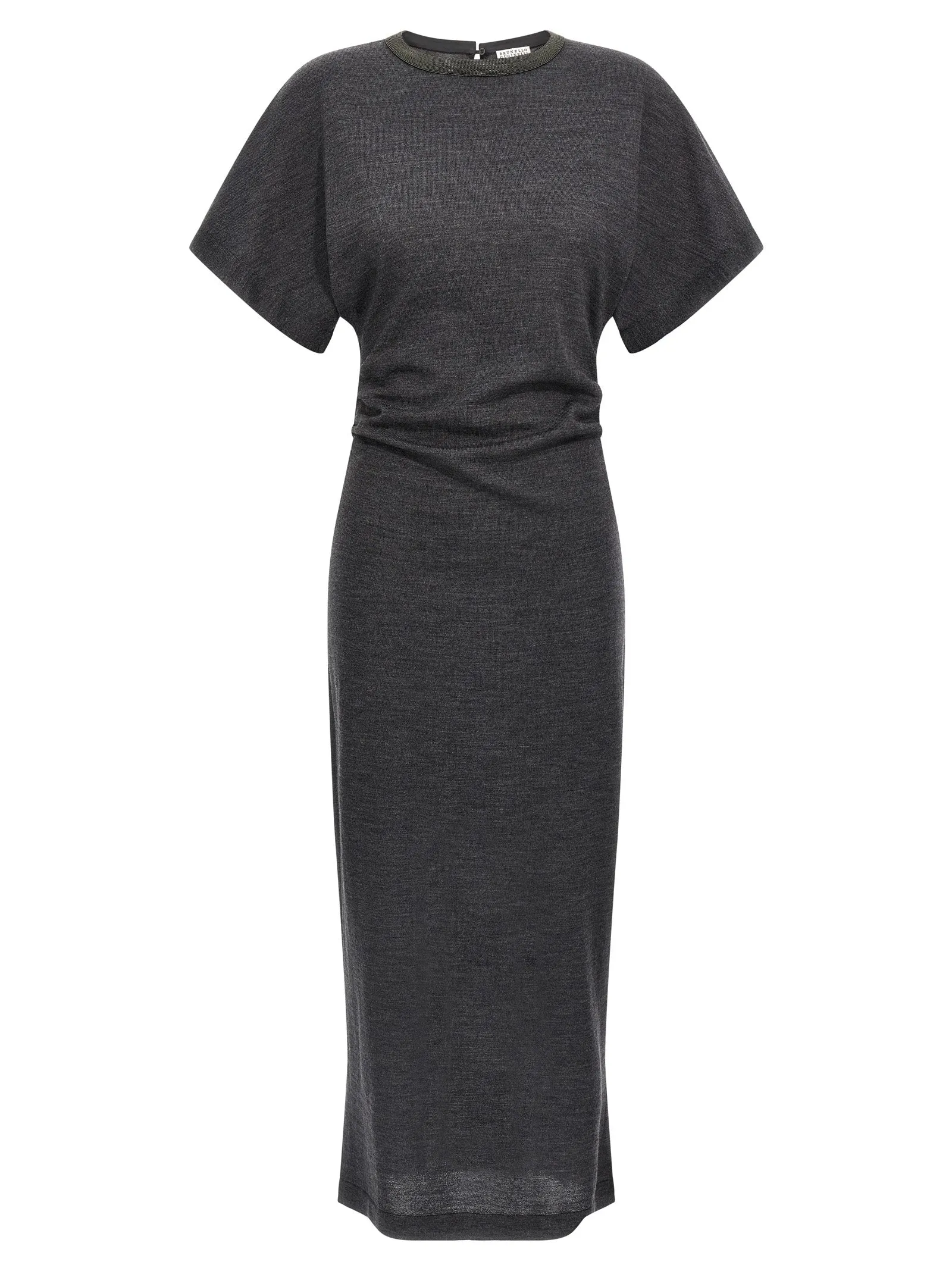 Wool Dress Abiti Grigio