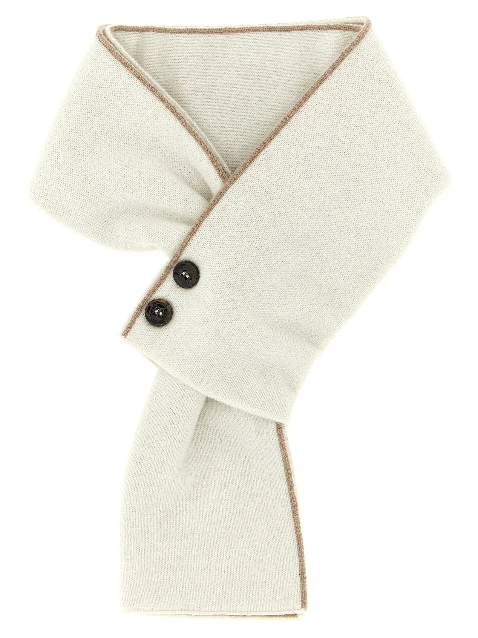Cashmere Scarf Sciarpe Bianco