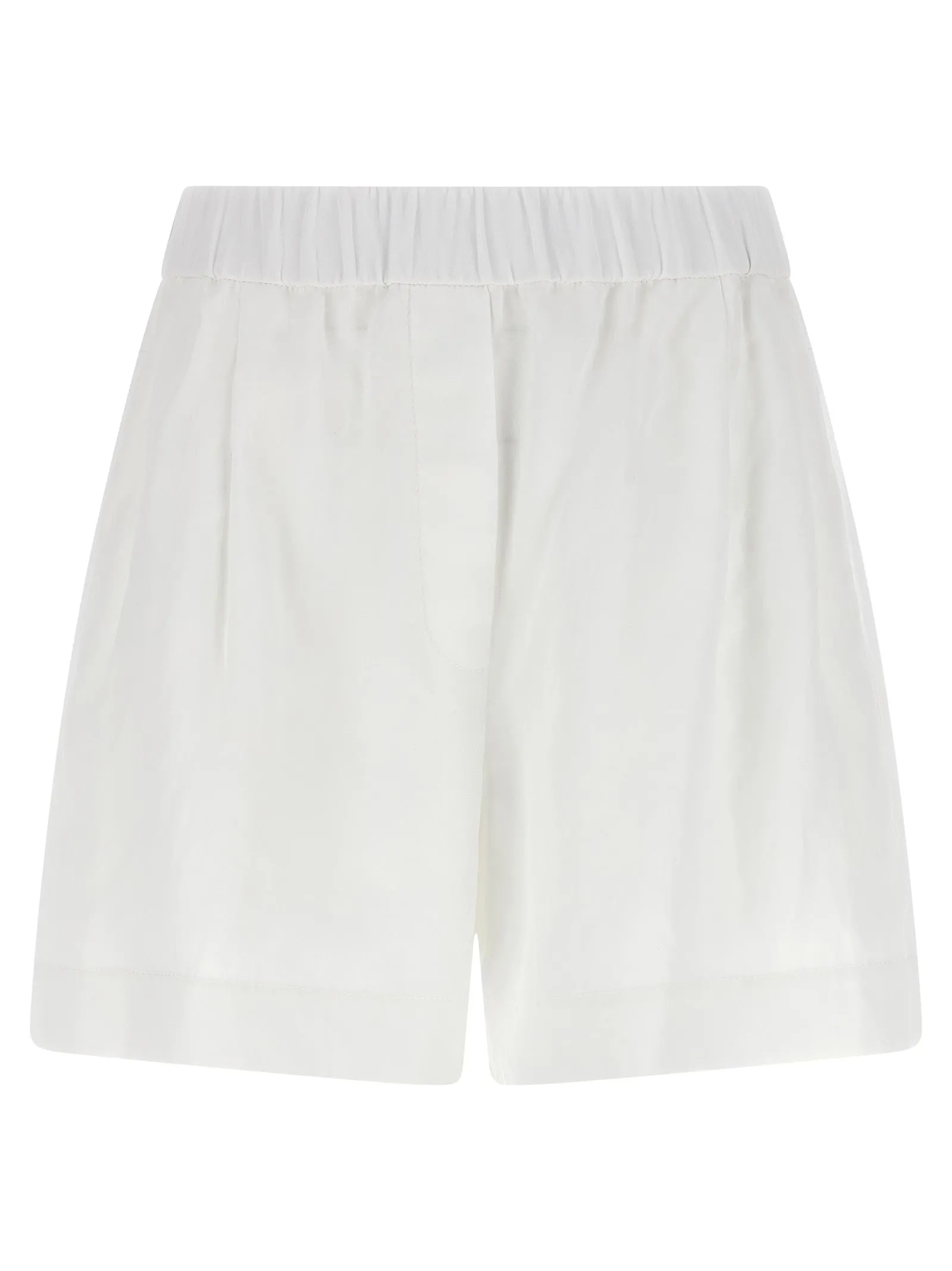 Baggy Bermuda E Short Bianco