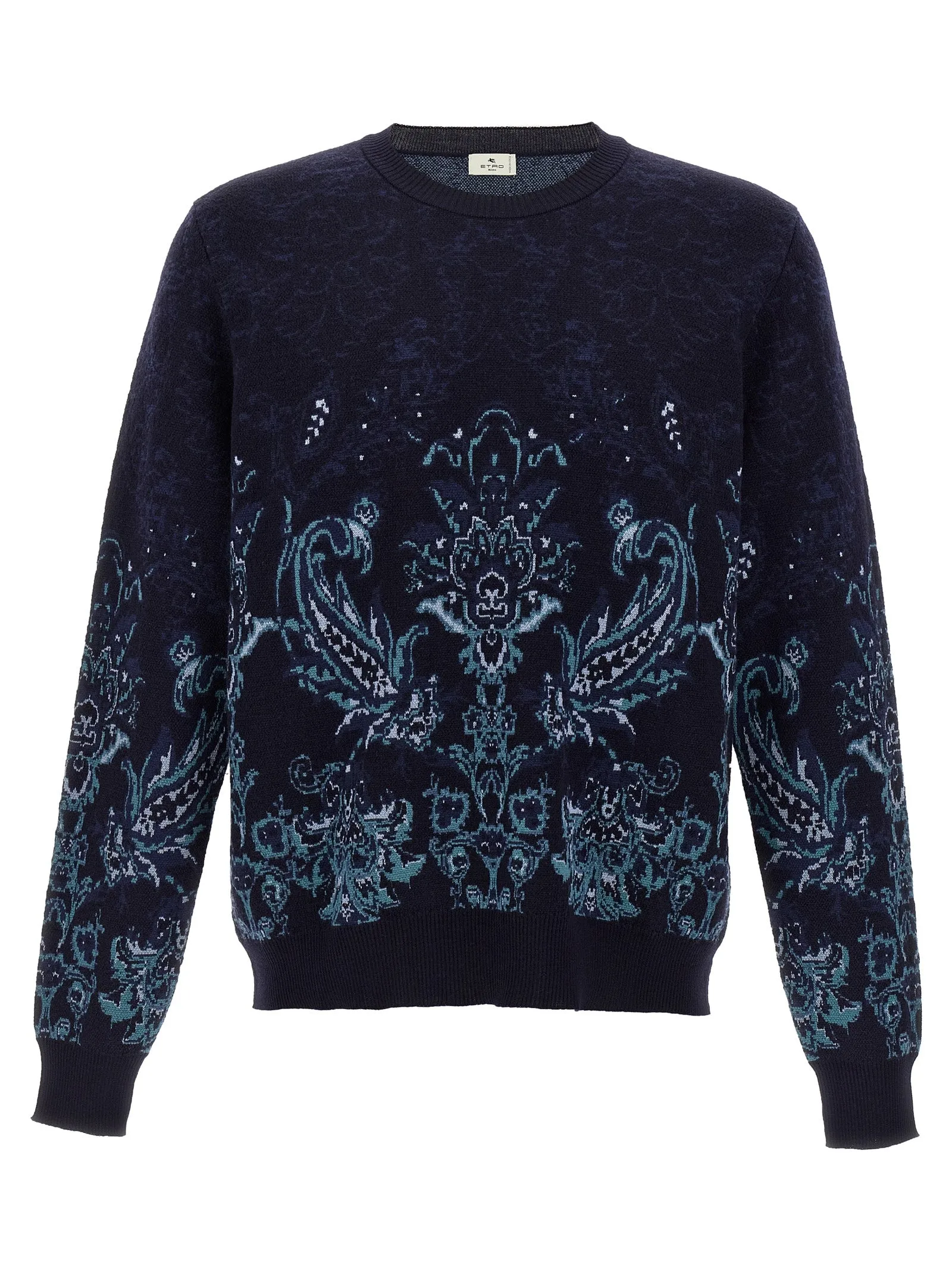 Paisley Wool Sweater Maglioni Multicolor