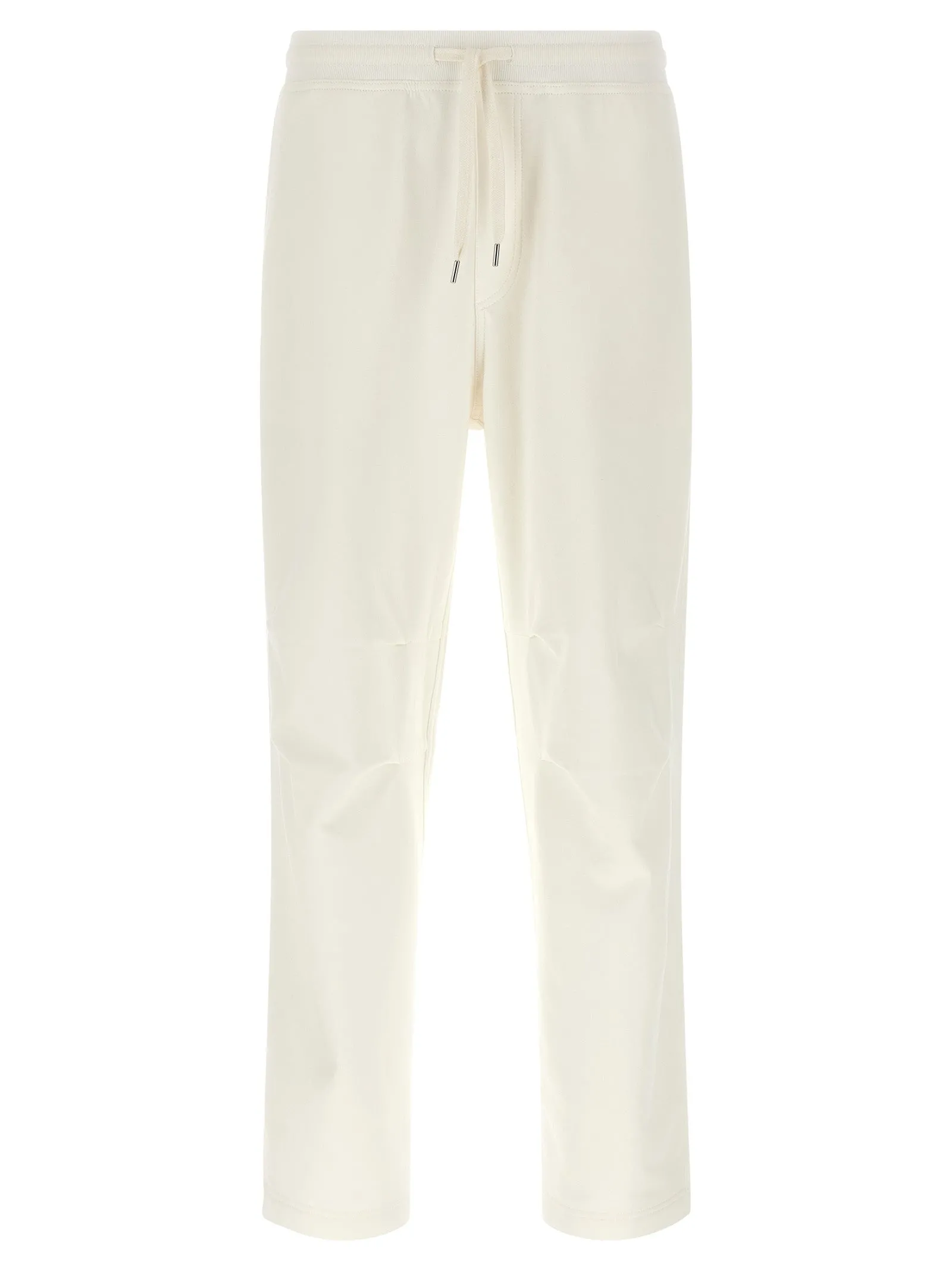 Techno Cotton Joggers Pantaloni Bianco