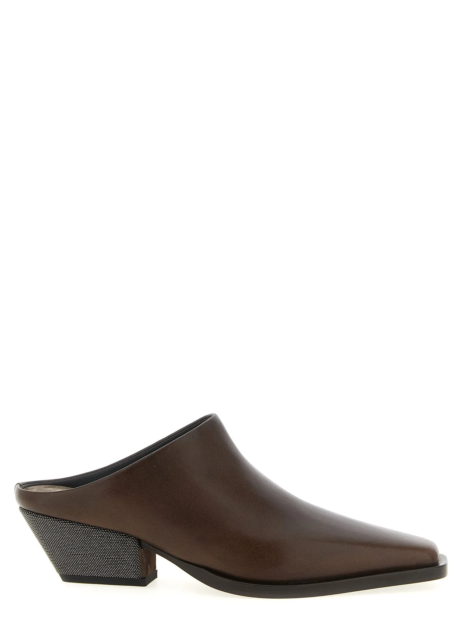 Precious Heels Flat Shoes Marrone