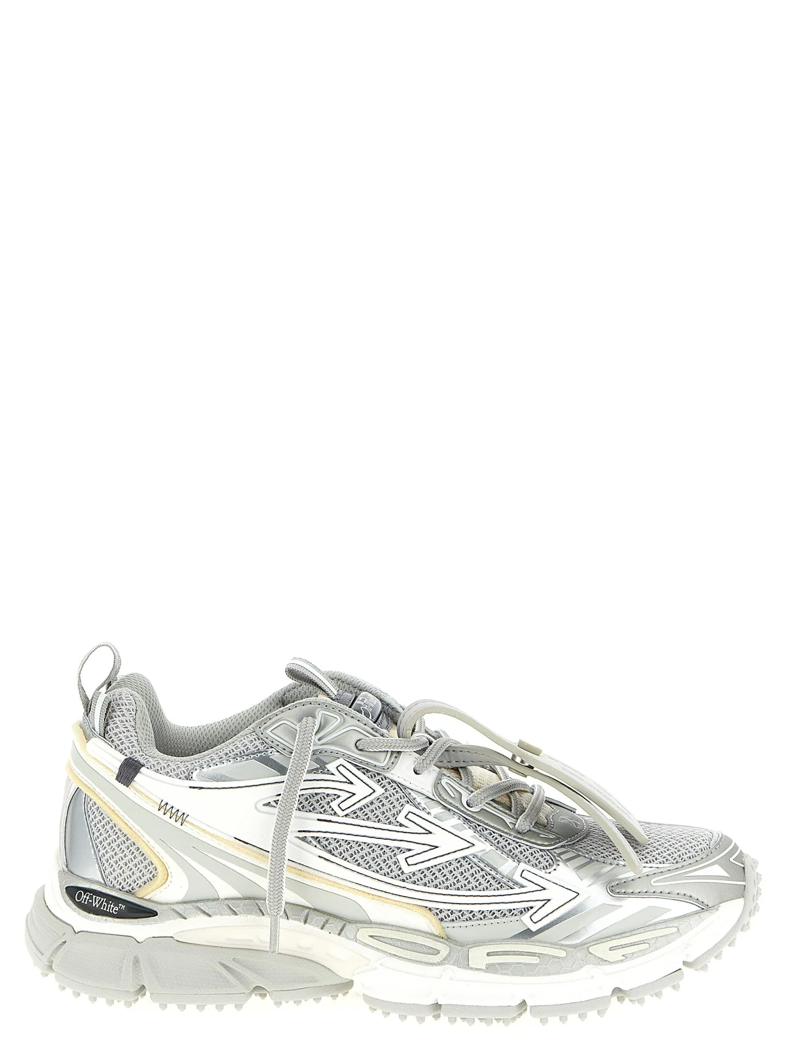 Ow Be Right Back Sneakers Silver