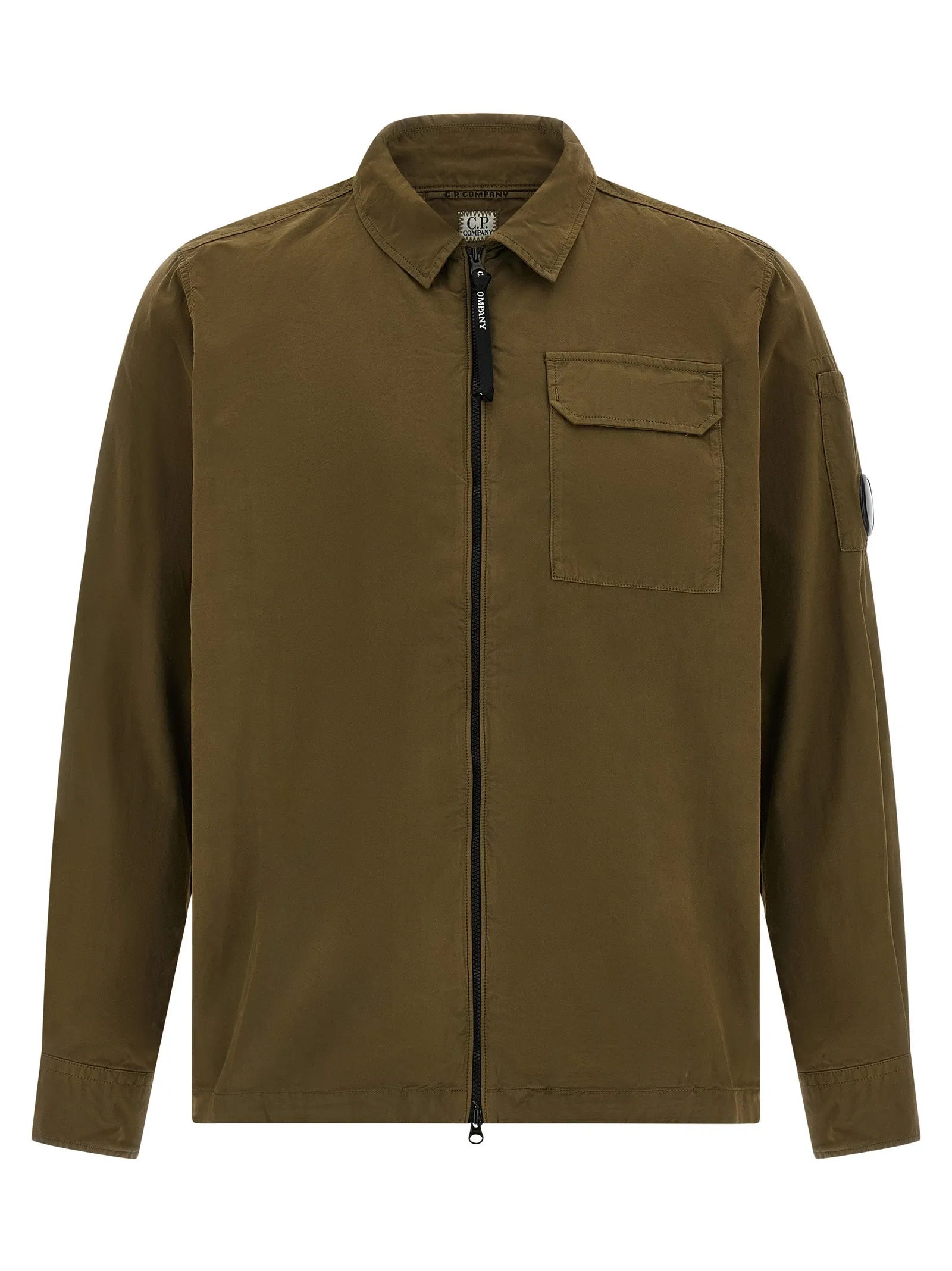 Zip Overshirt Camicie Verde