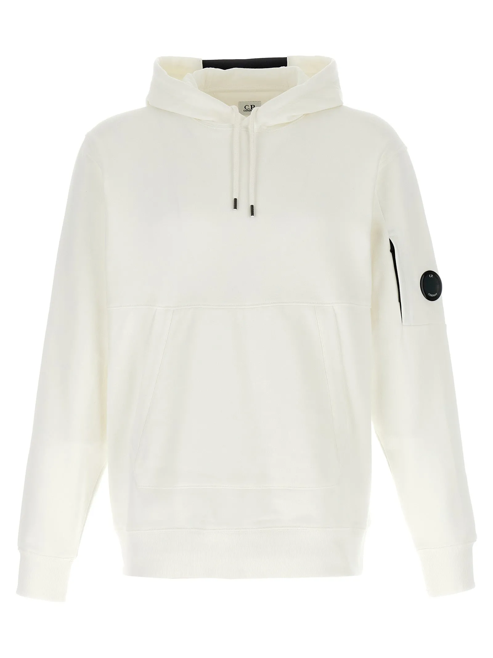 Diagonal Raised Felpe Bianco