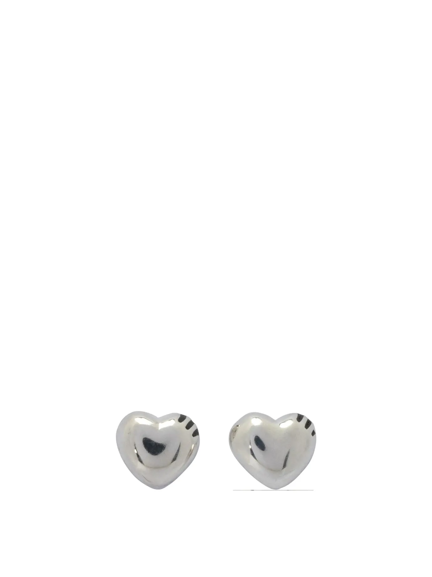 Heart Earrings Jewels Silver