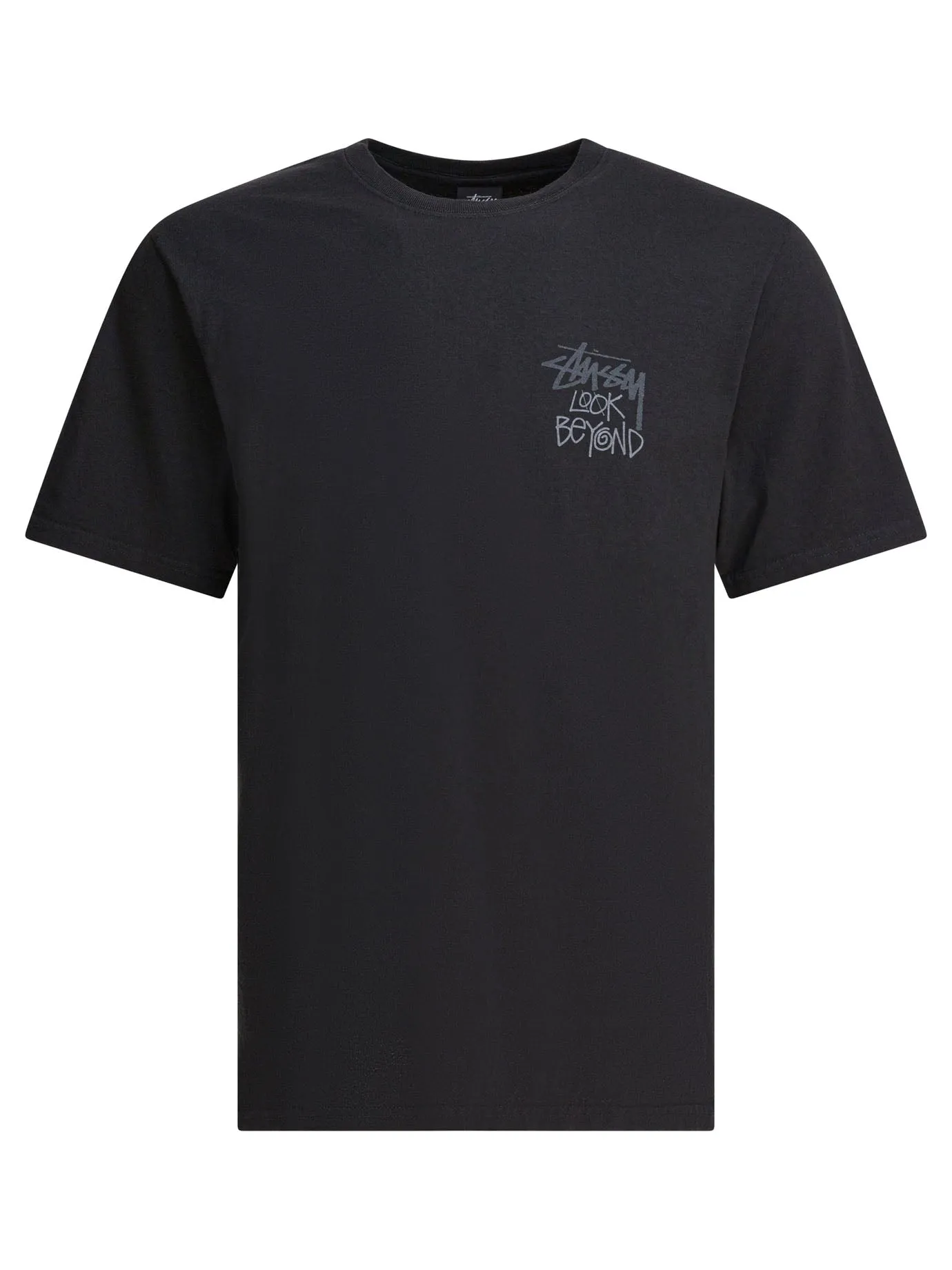 Look Beyond Pig. Dyed Tee T-Shirts Nero