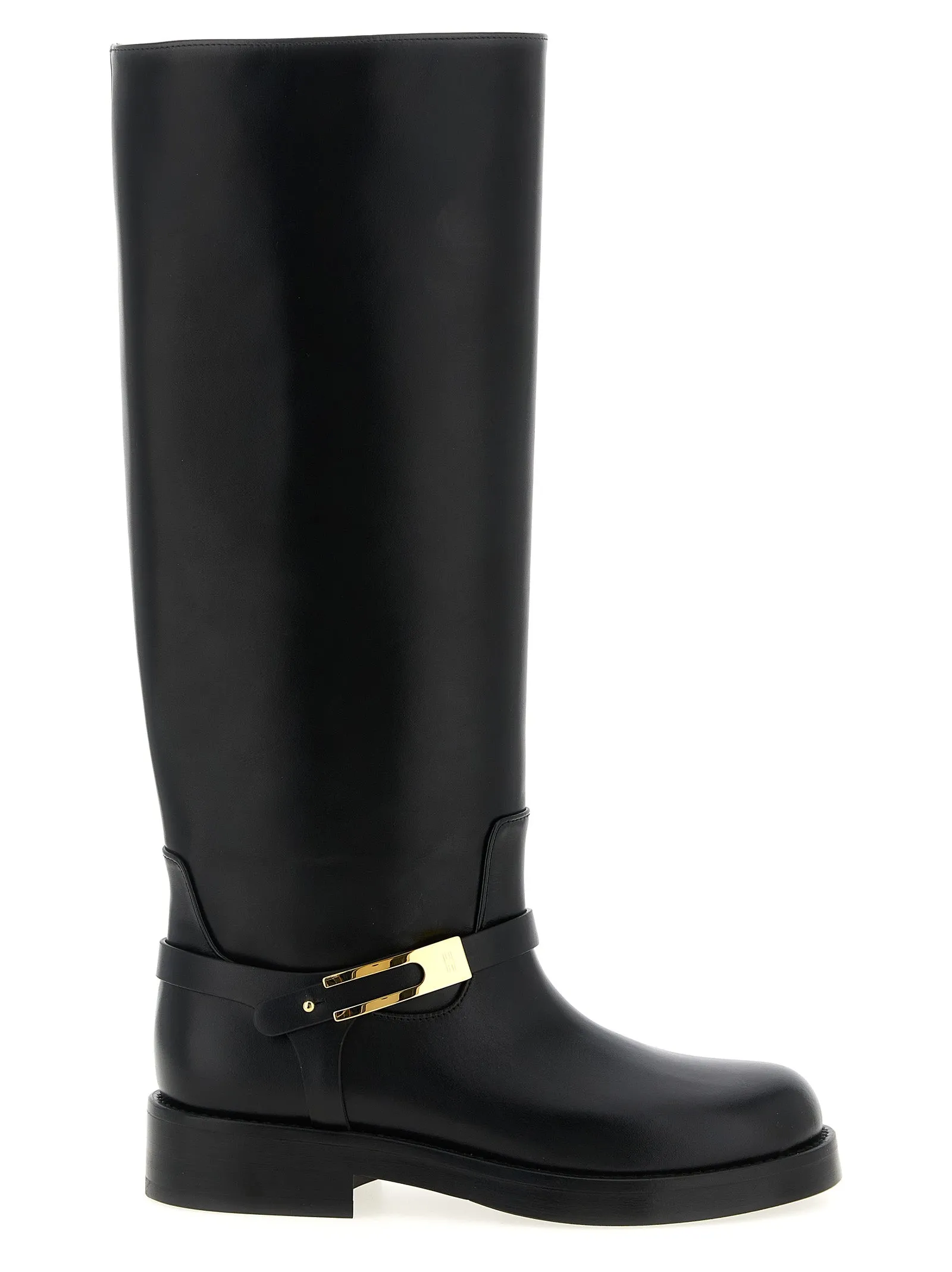 Logo Strap Boots Stivali E Stivaletti Nero