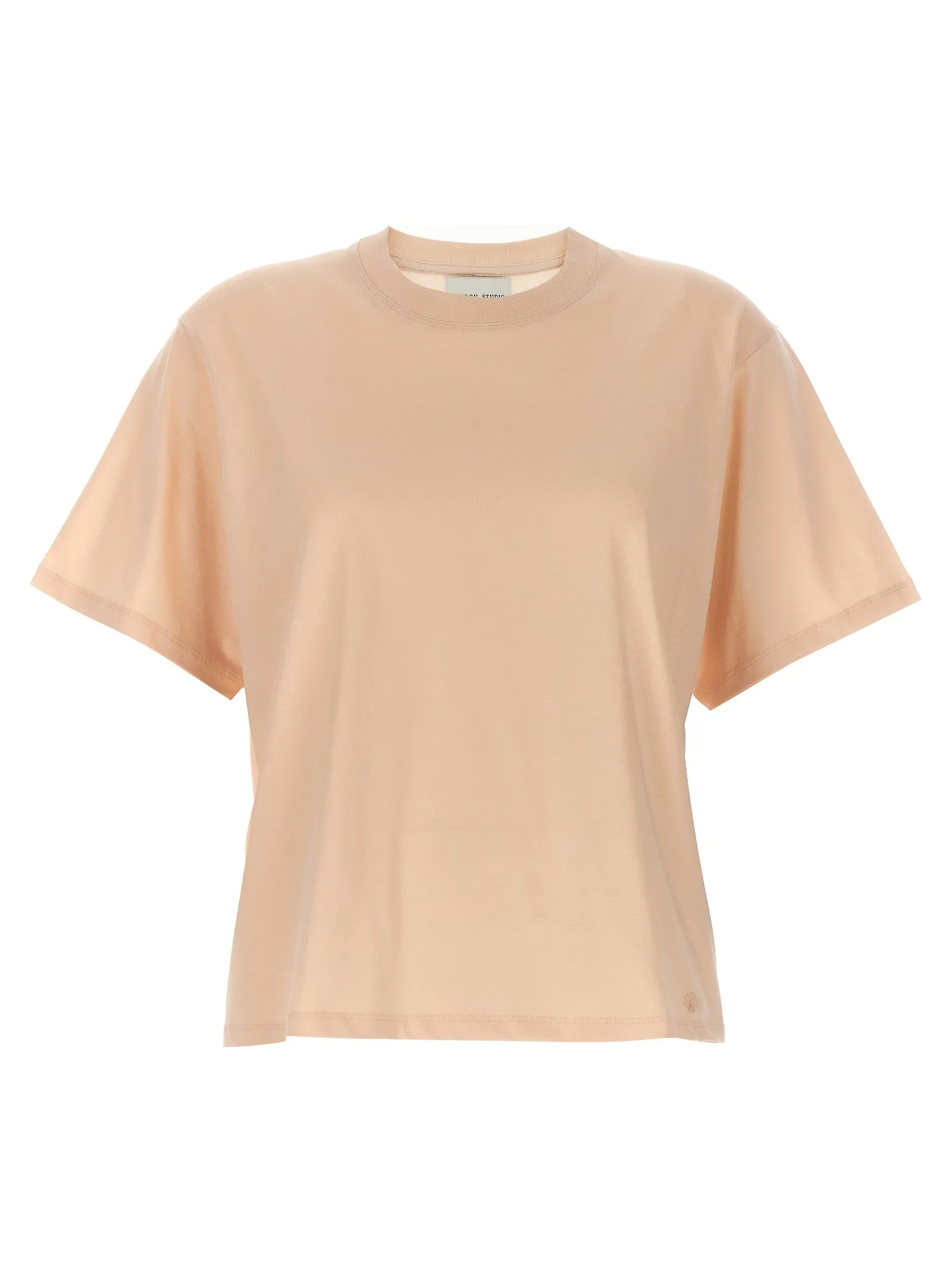 Crew-Neck T Shirt Rosa