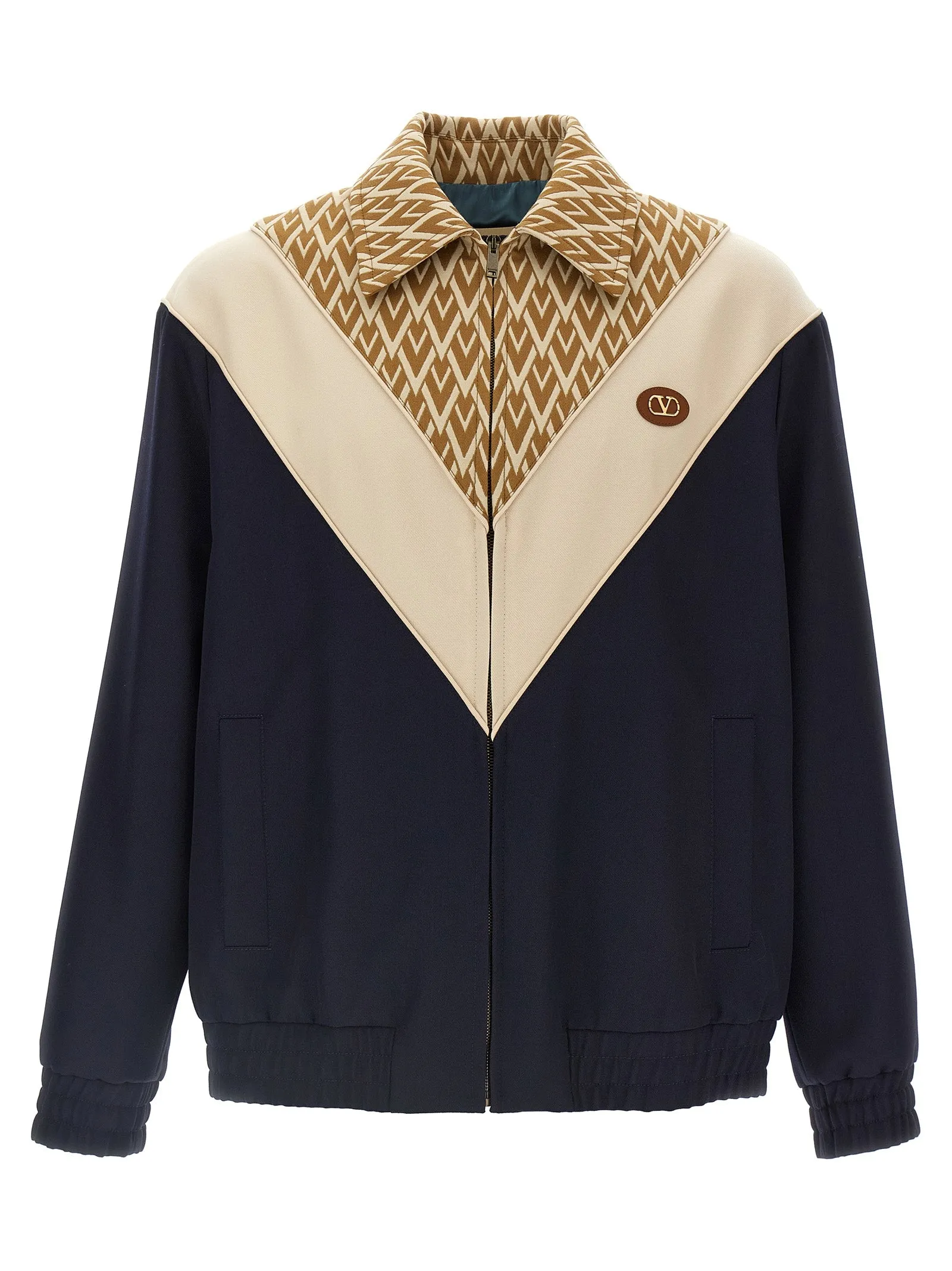 Tout La V Puffer Jackets Multicolor