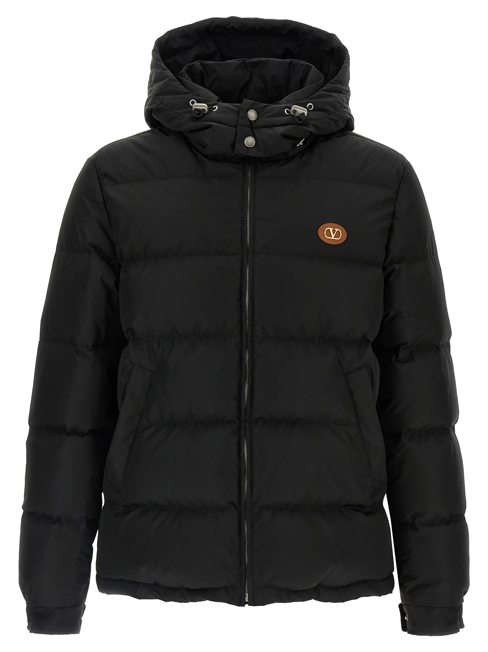 Vlogo Signature Puffer Jackets Nero