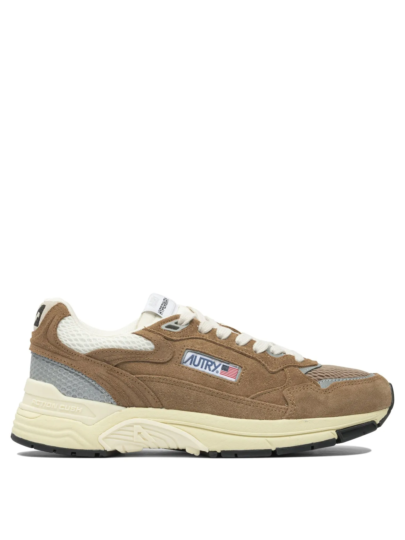 Hyperway Low Man Suede/Mesh Cigar/Silv Sneakers & Slip-On Marrone