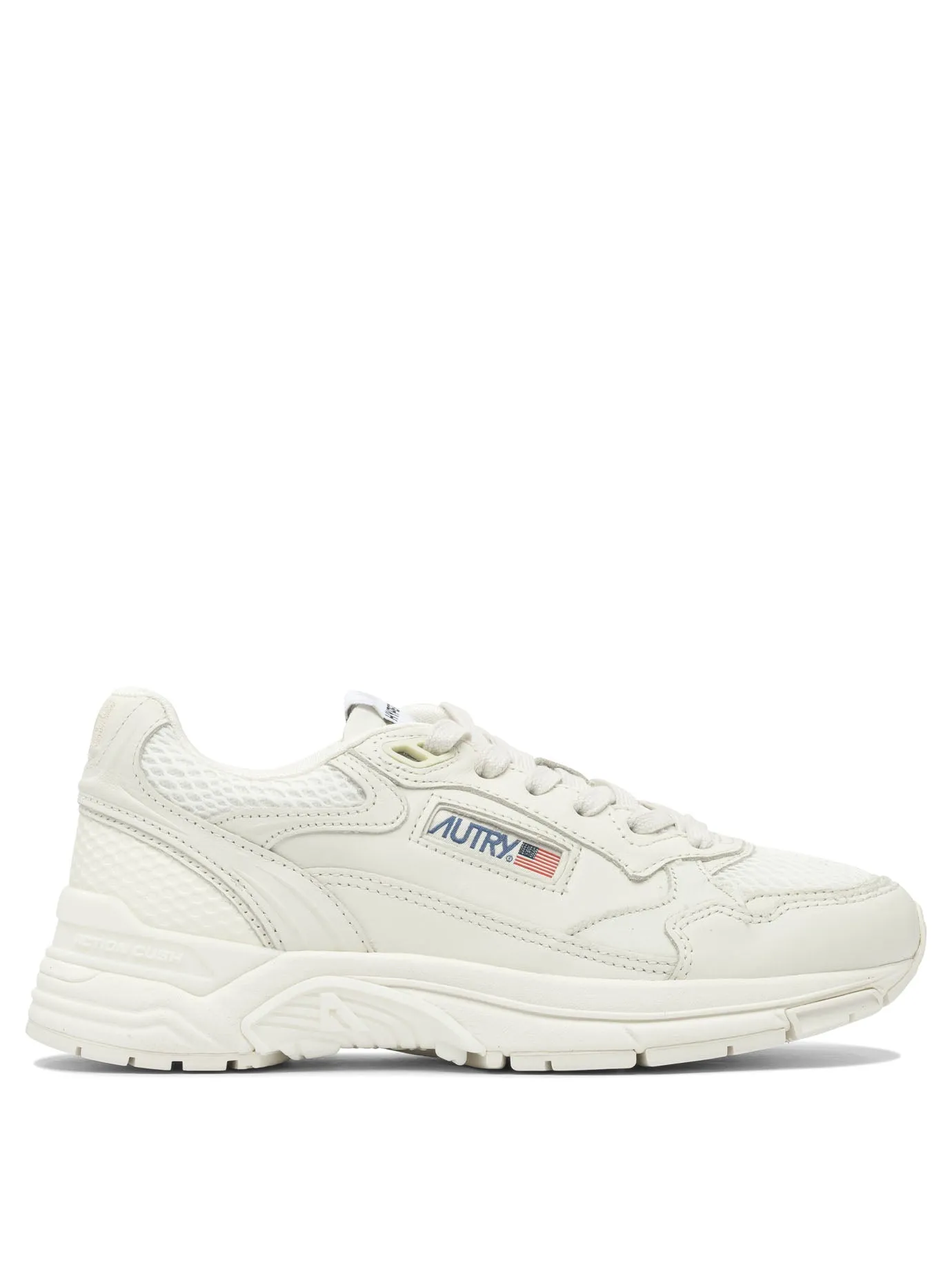 Hyperway Low Wom Goat/Mesh Wiwht/Wiwht Sneakers & Slip-On Bianco