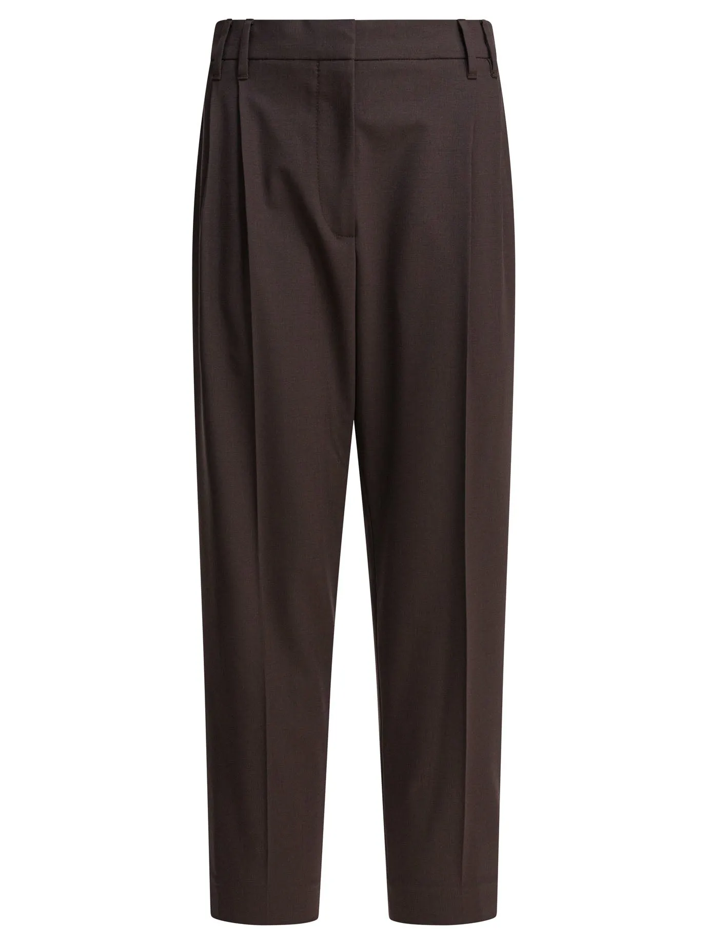 Slouchy Trousers Marrone