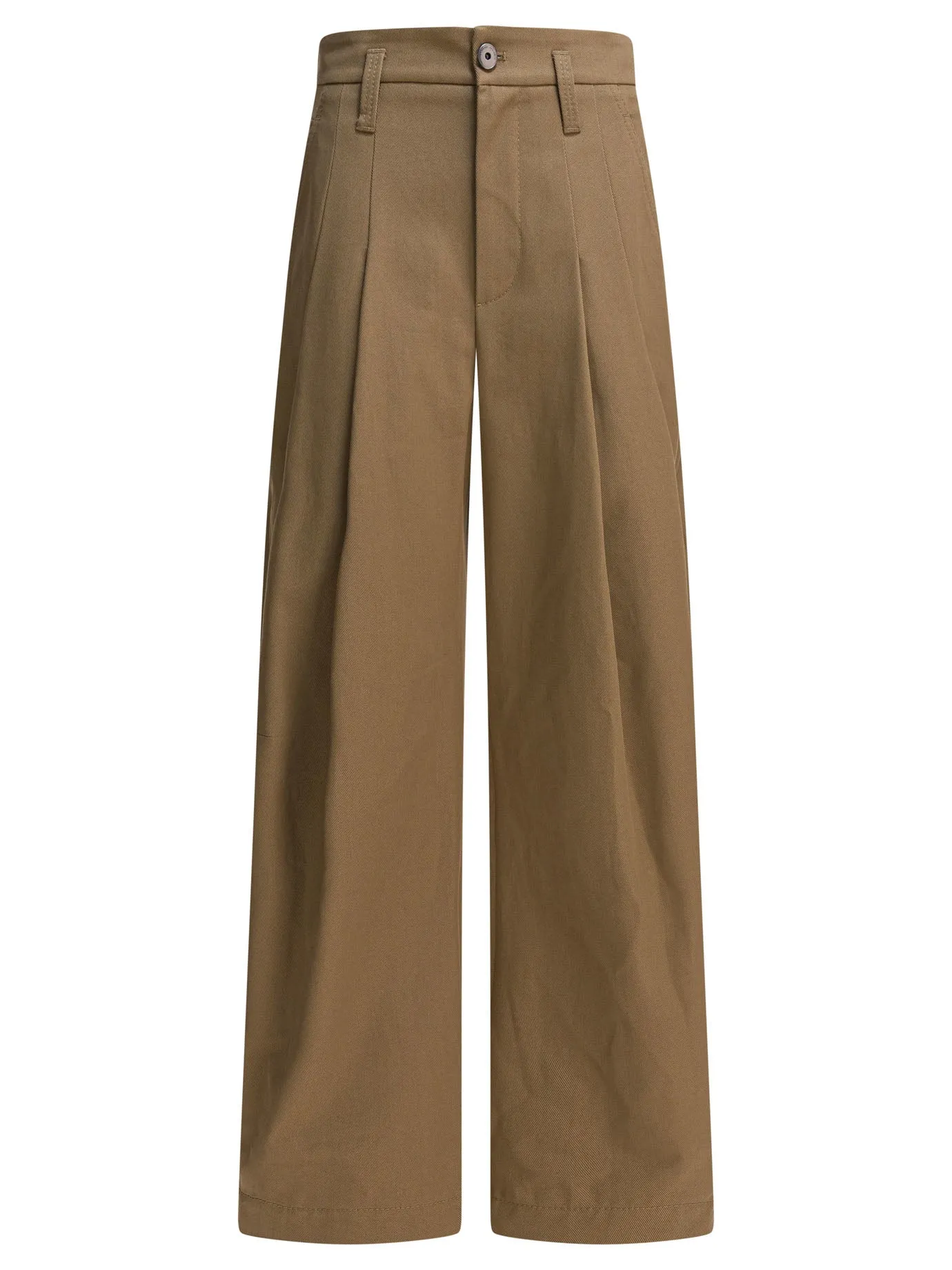 Baggy Trousers Marrone