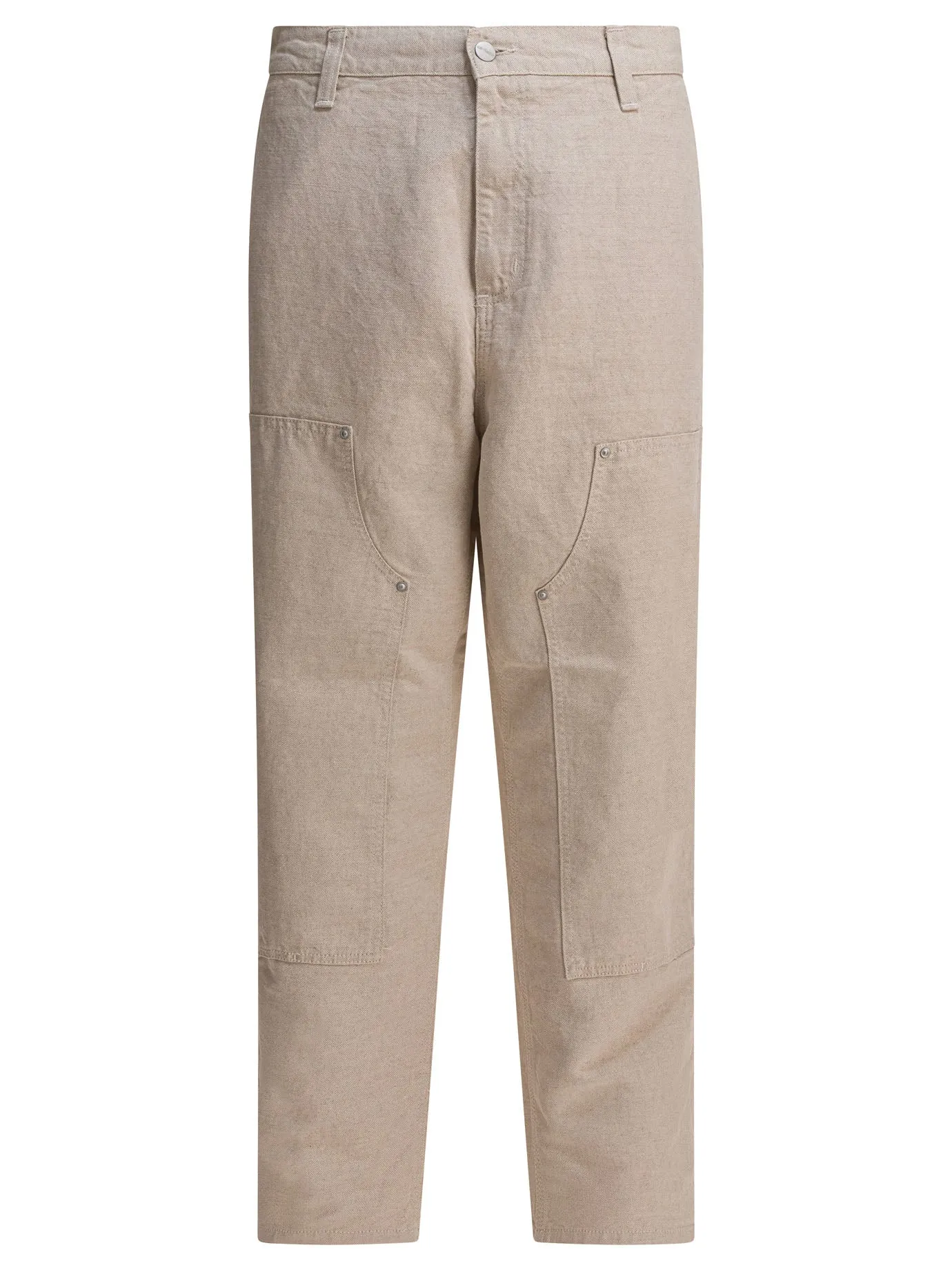 Walter Double Knee Trousers Beige