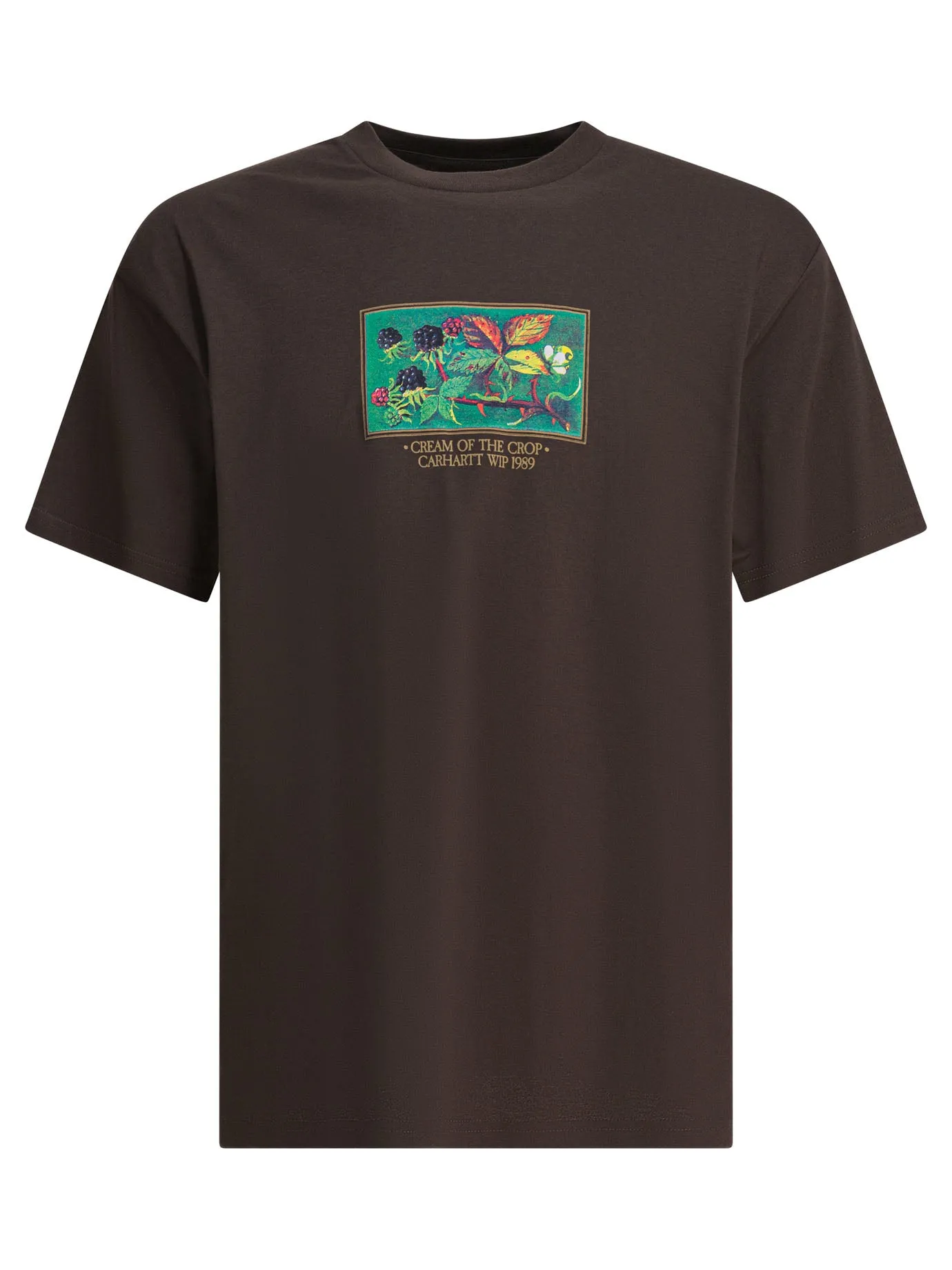 S/S Cream Of The Crop T-Shirts Marrone