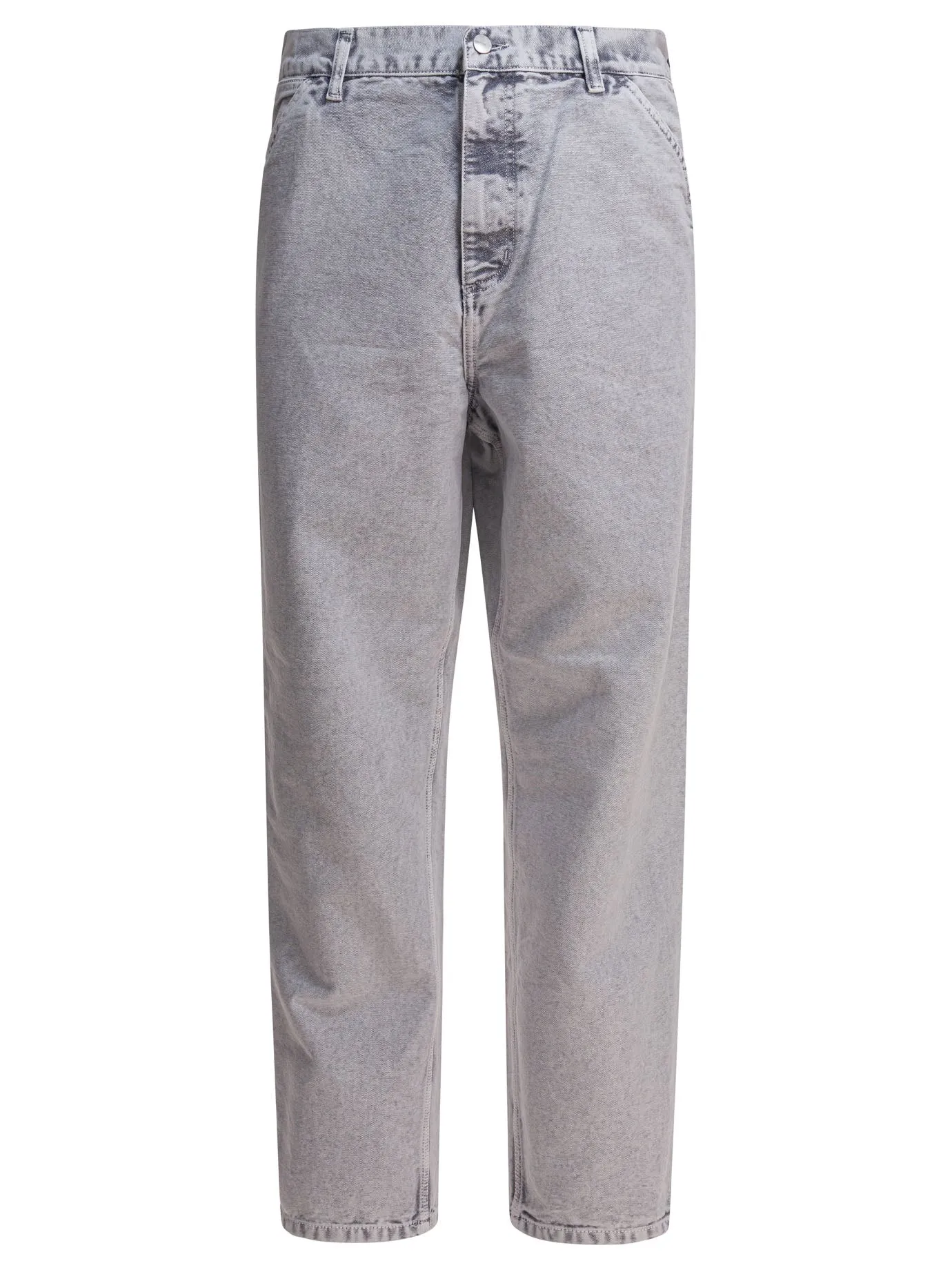 Single Knee Trousers Light Blue