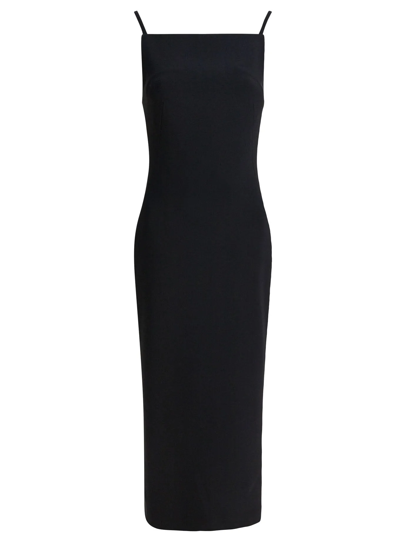 Dress With Draped Detail Abiti Nero