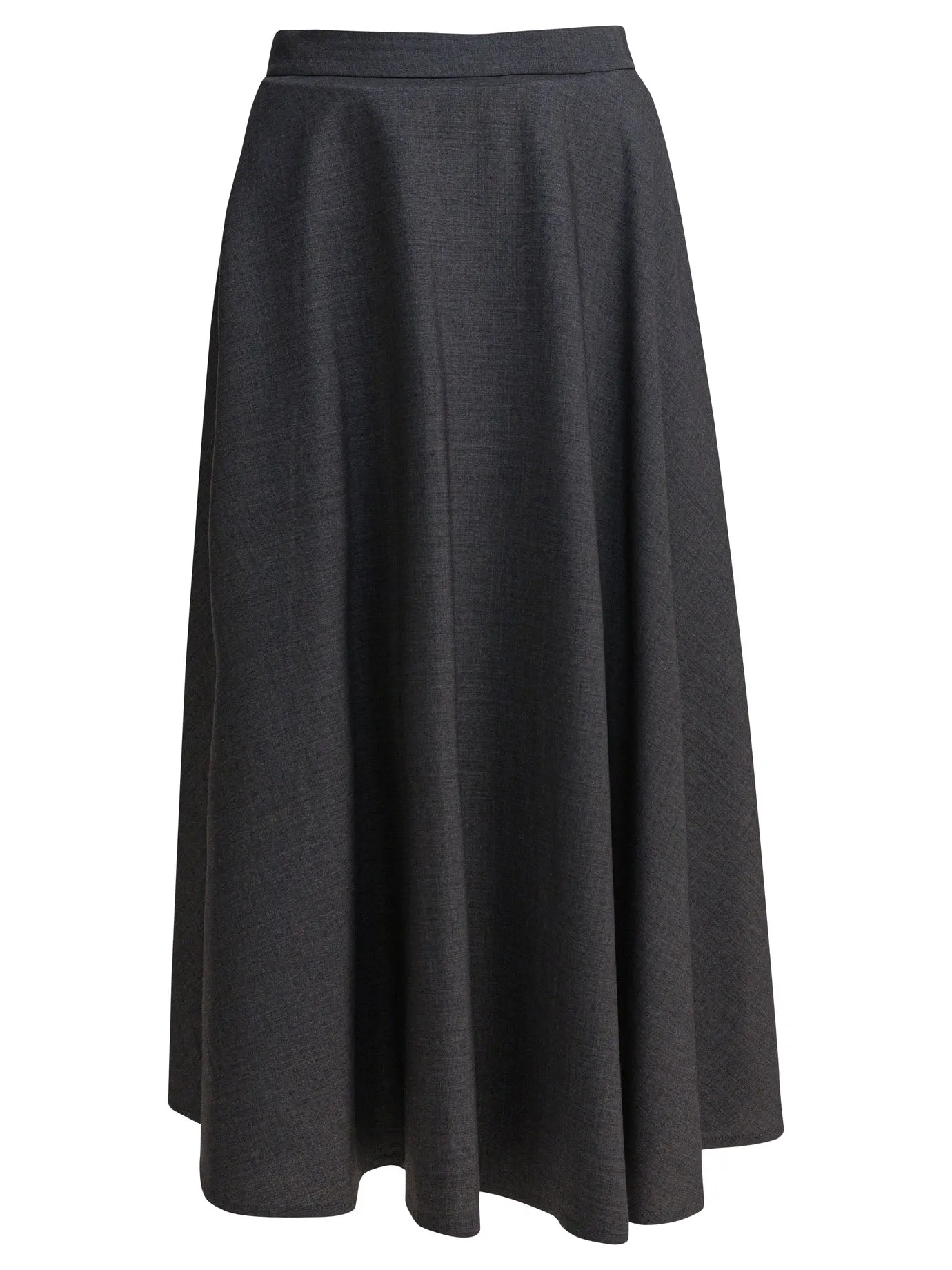 Flared Skirt Gonne Grey