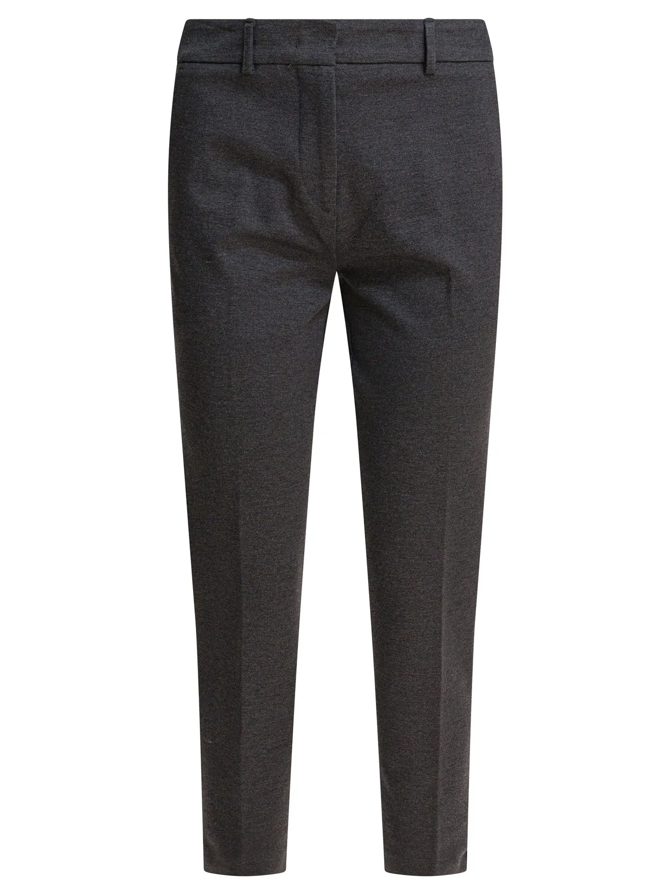 Viscose Pants Trousers Grey