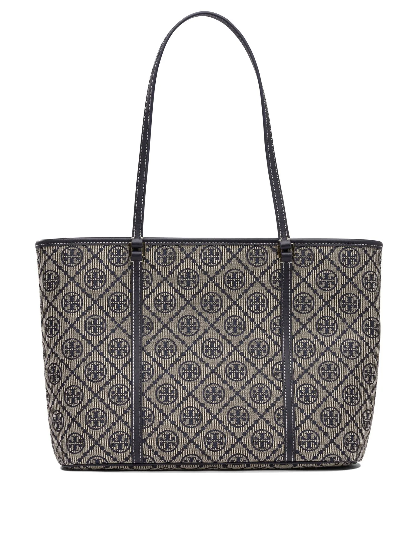 T Monogram Small Zip Tote Borse A Spalla E Tracolla Blu