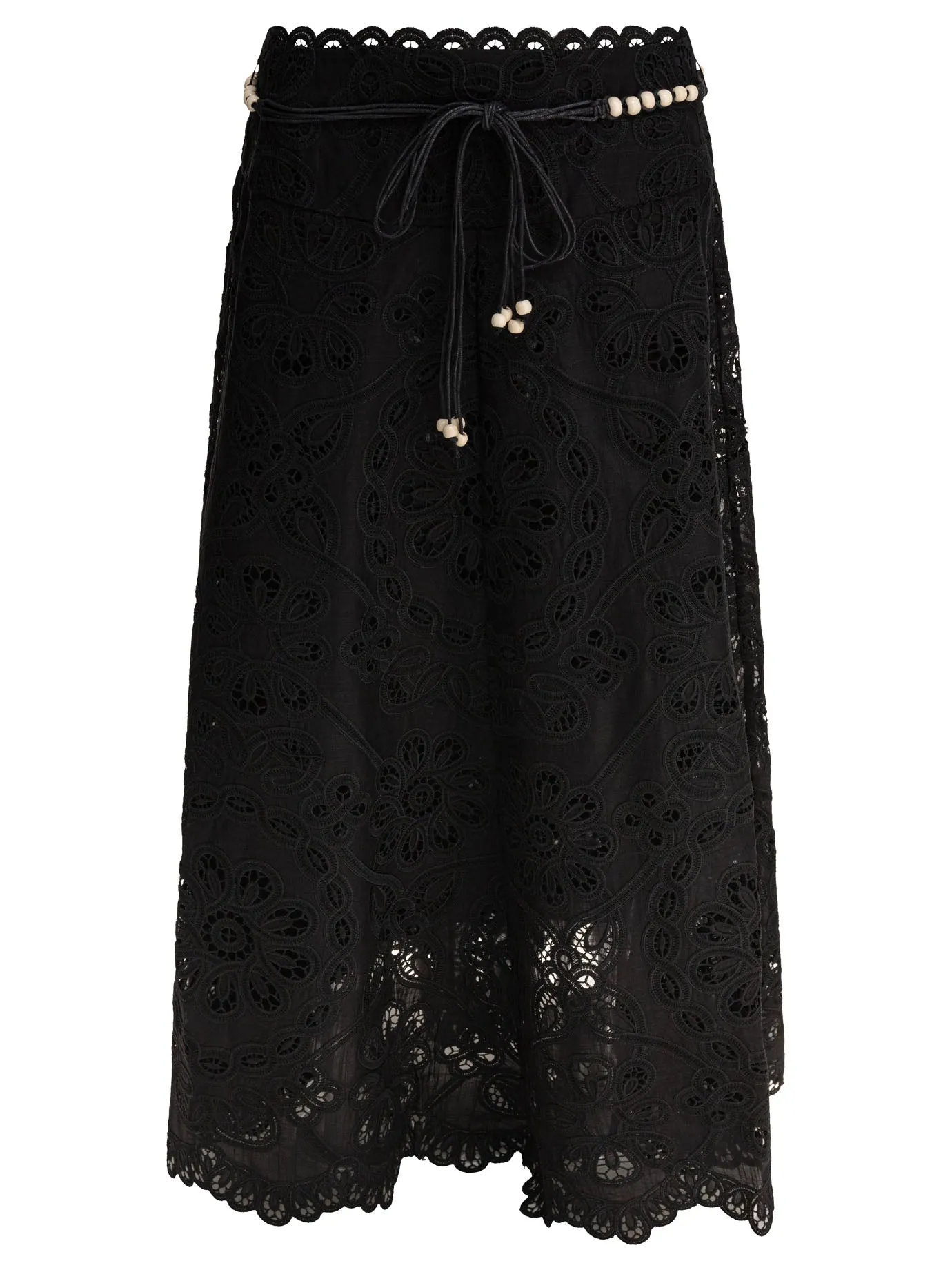 Rhiannon Embroidered Skirt Gonne Nero