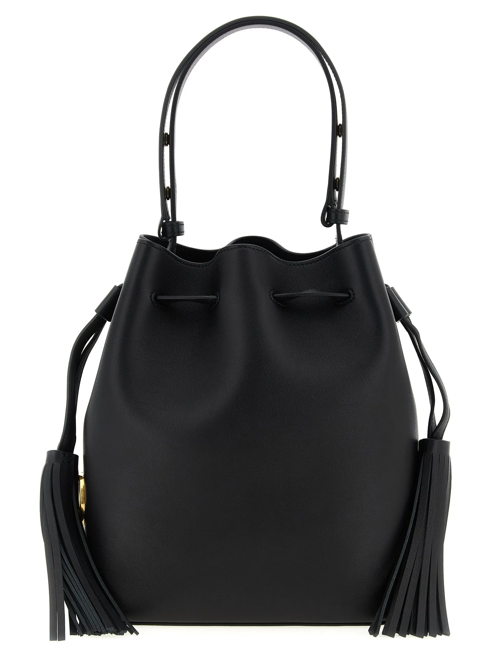 Valentino Garavani Vlogo Signature Shoulder Bag Borse A Spalla E Tracolla Nero