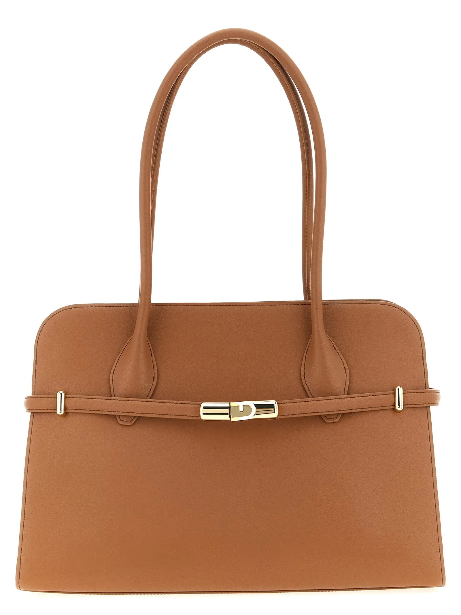 Furla Goccia Dome L Borse A Spalla E Tracolla Marrone