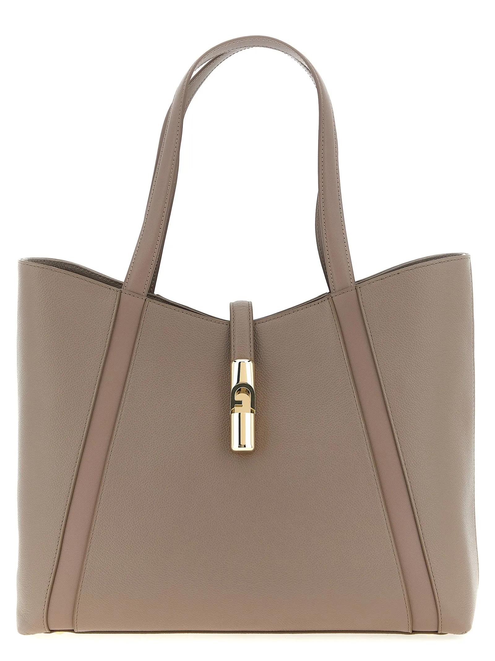 Furla Goccia L Tote Grigio