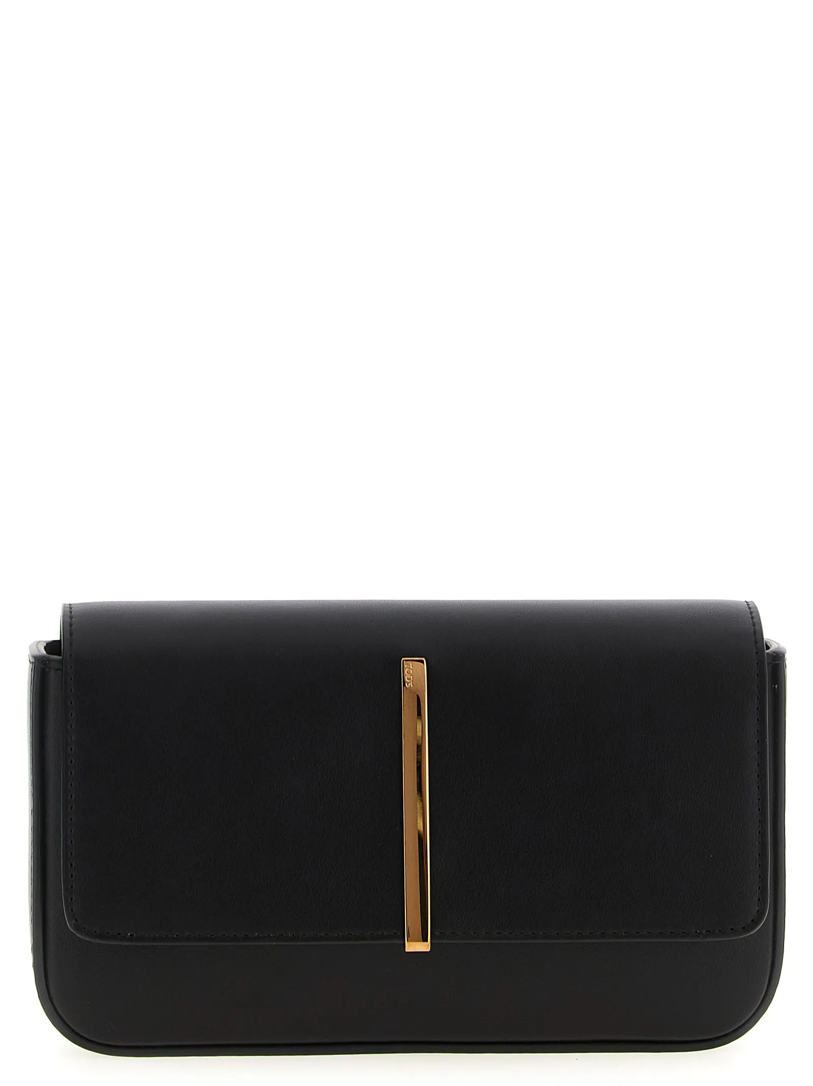 Mini Leather Shoulder Strap Borse A Tracolla Nero