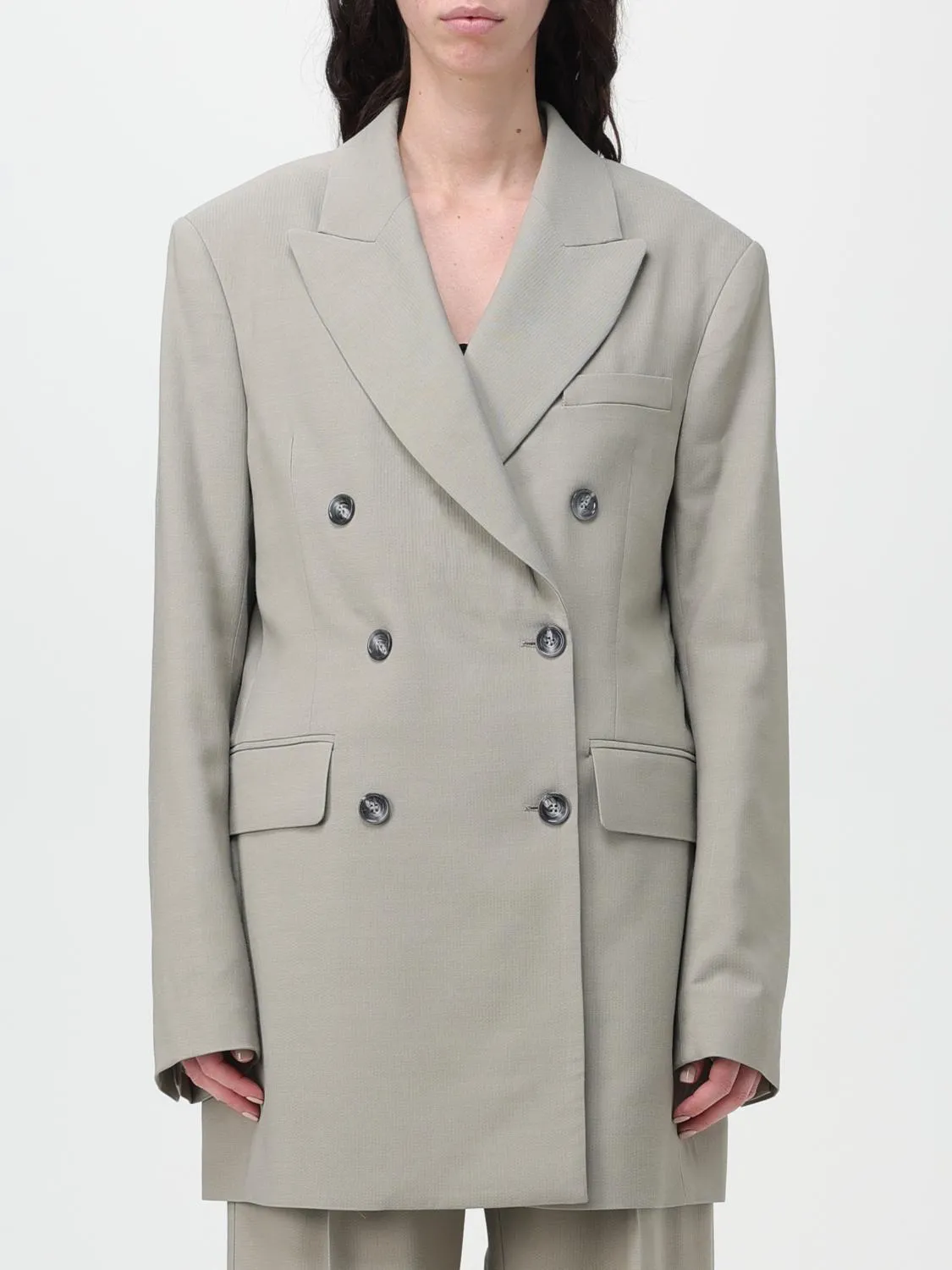 Blazer Acne Studios in misto lana e viscosa