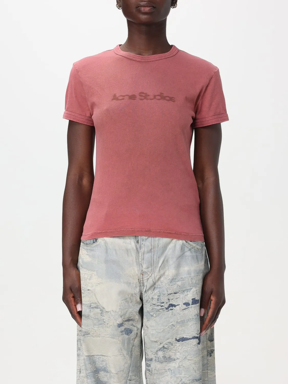 T-shirt con logo Acne Studios
