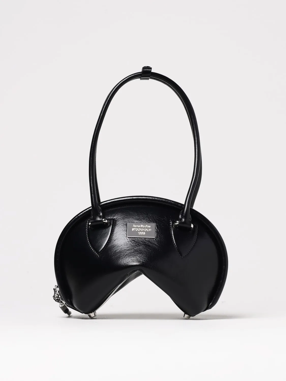 Borsa Bowlina Acne Studios in pelle lucida