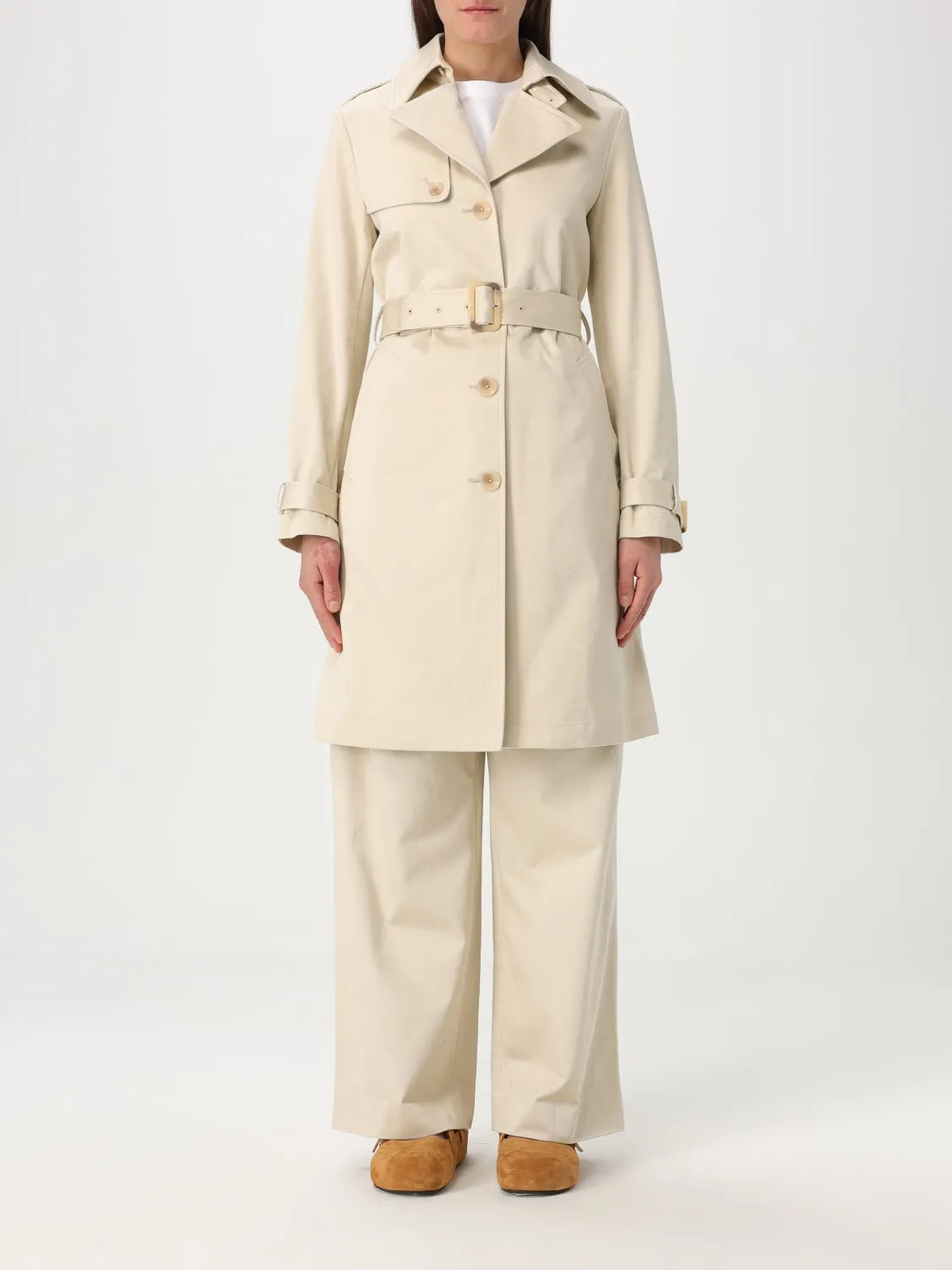 Trench Add in cotone