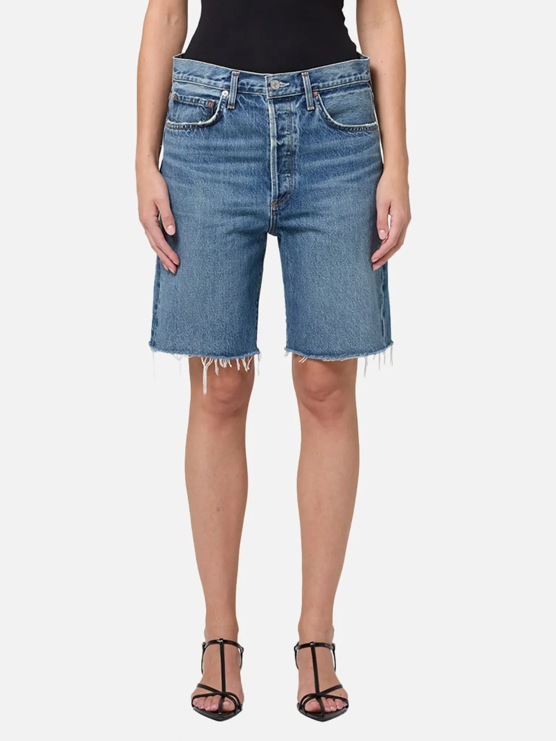 Pantaloncino Agolde in denim di cotone