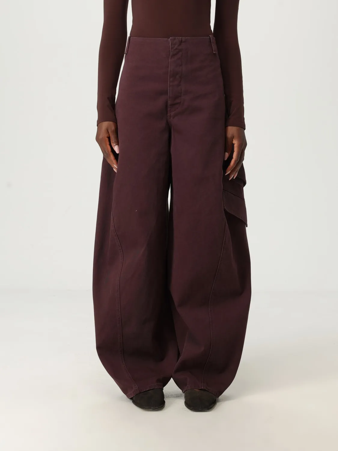 Pantalone cargo AlaÏa in cotone