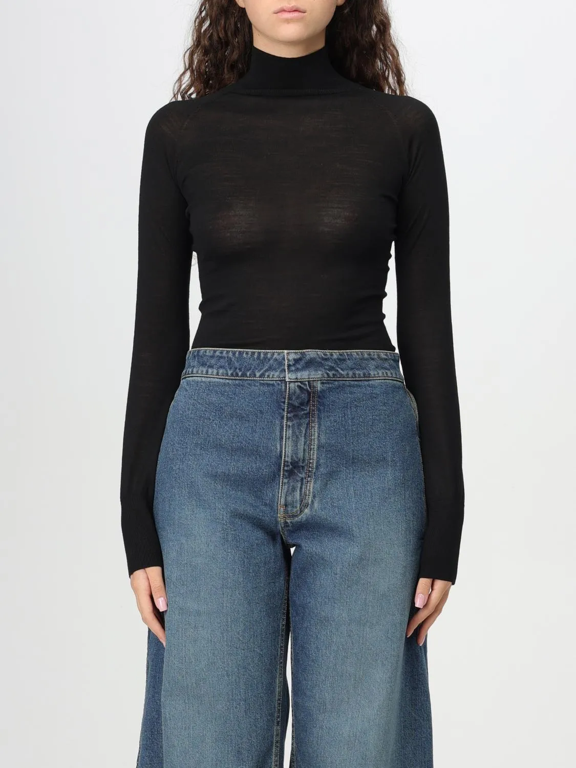 Body AlaÏa in lana Merino